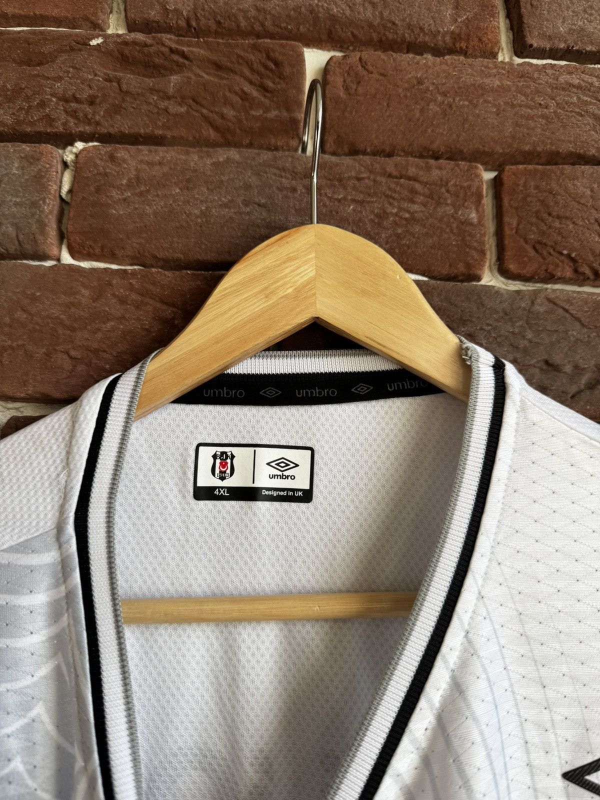 Umbro Rare Vintage 00s Umbro Besiktas JL 4XL Jersey Soccer Size US XXL / EU 58 / 5 - 9 Thumbnail