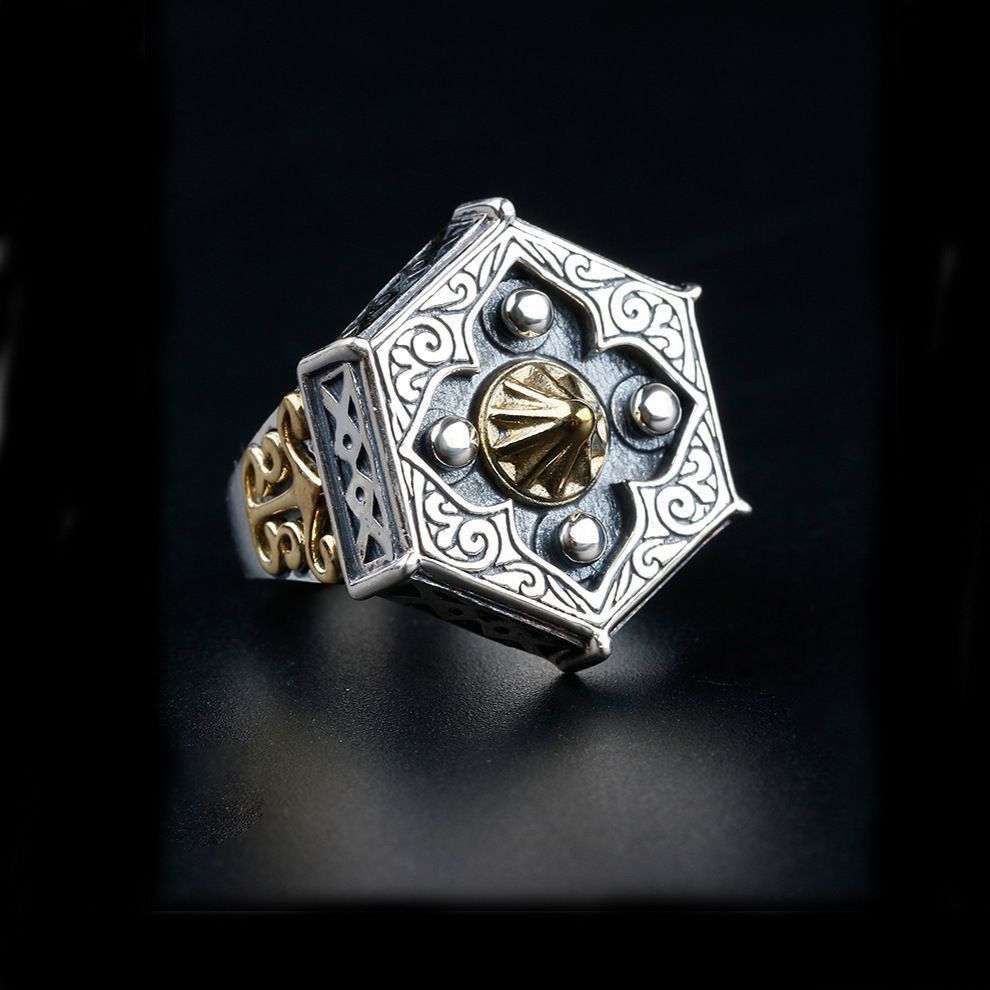 Jewelry Vibe Jewelry Rings Open Size Chrome Ring (Size 7-13) Size ONE SIZE - 6 Thumbnail