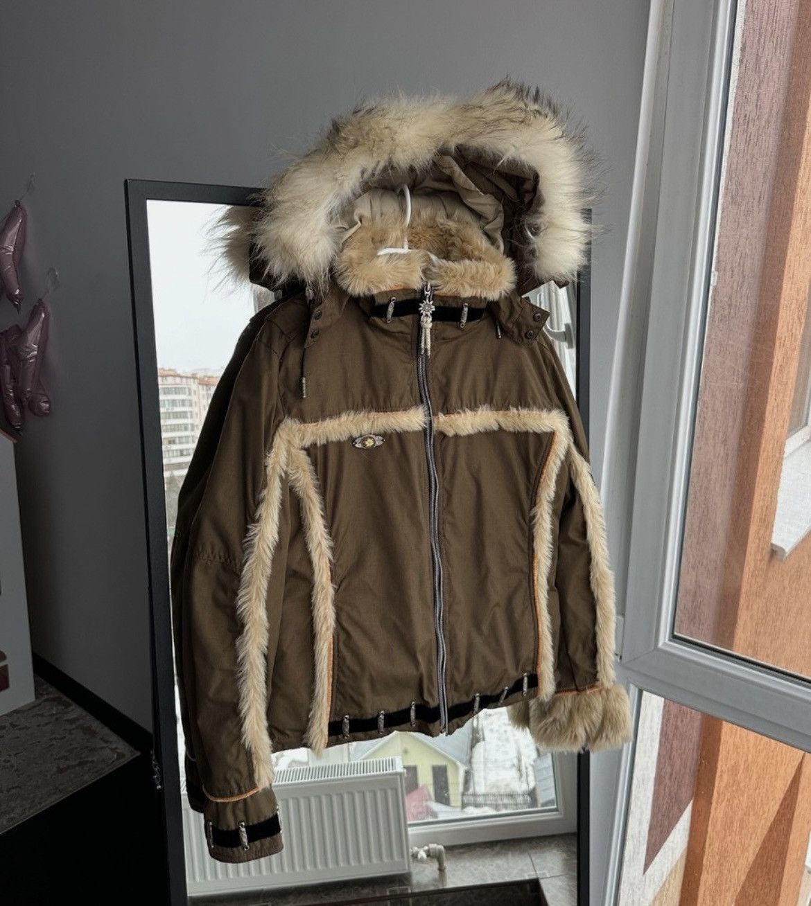 Other Vintage Hell is for Heroes Woman Ski Puffer Jacket Sz L Size L / US 10 / IT 46 - 1 Thumbnail
