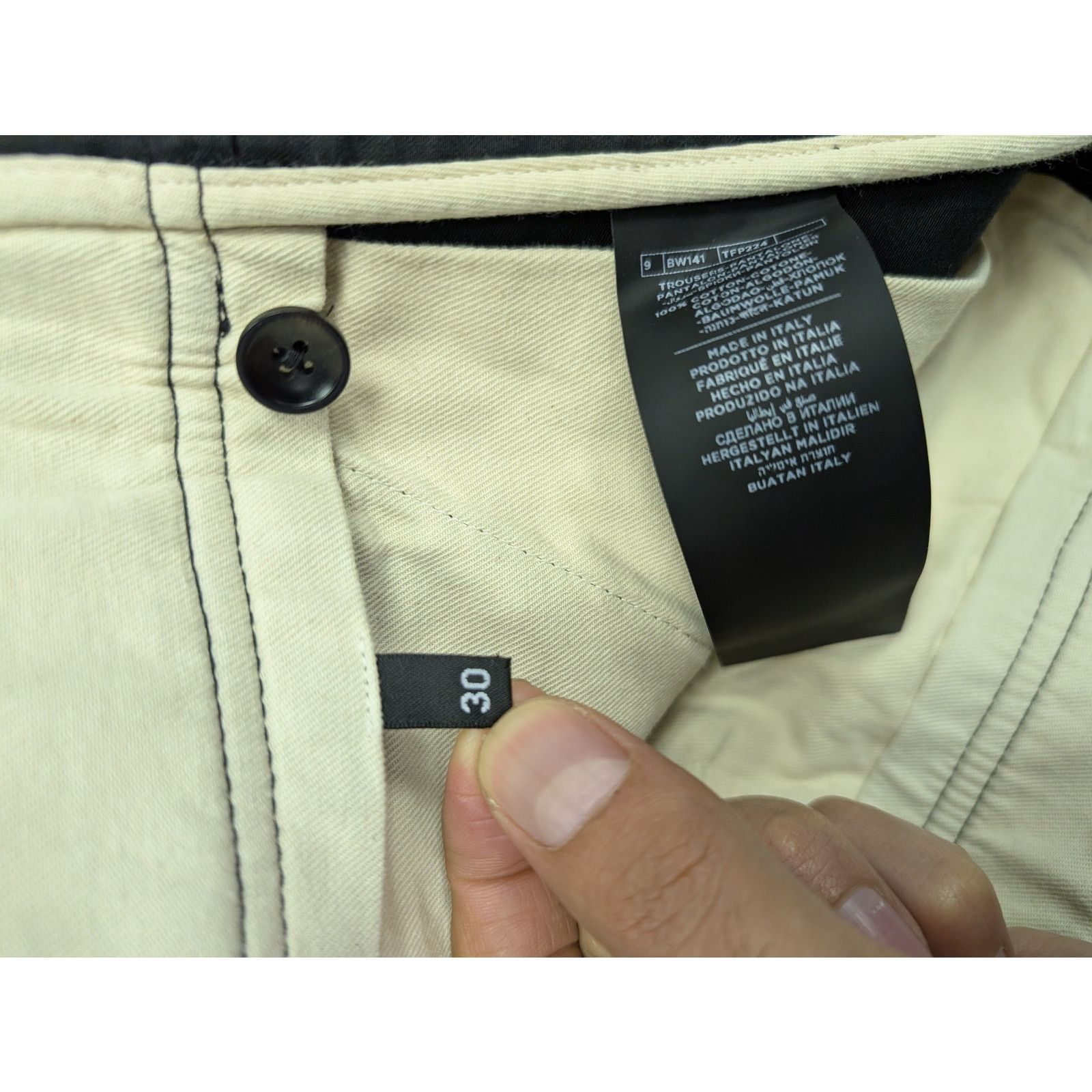 Tom Ford o1rshd1 Classic Pants in Black Size US 30 / EU 46 - 16 Thumbnail