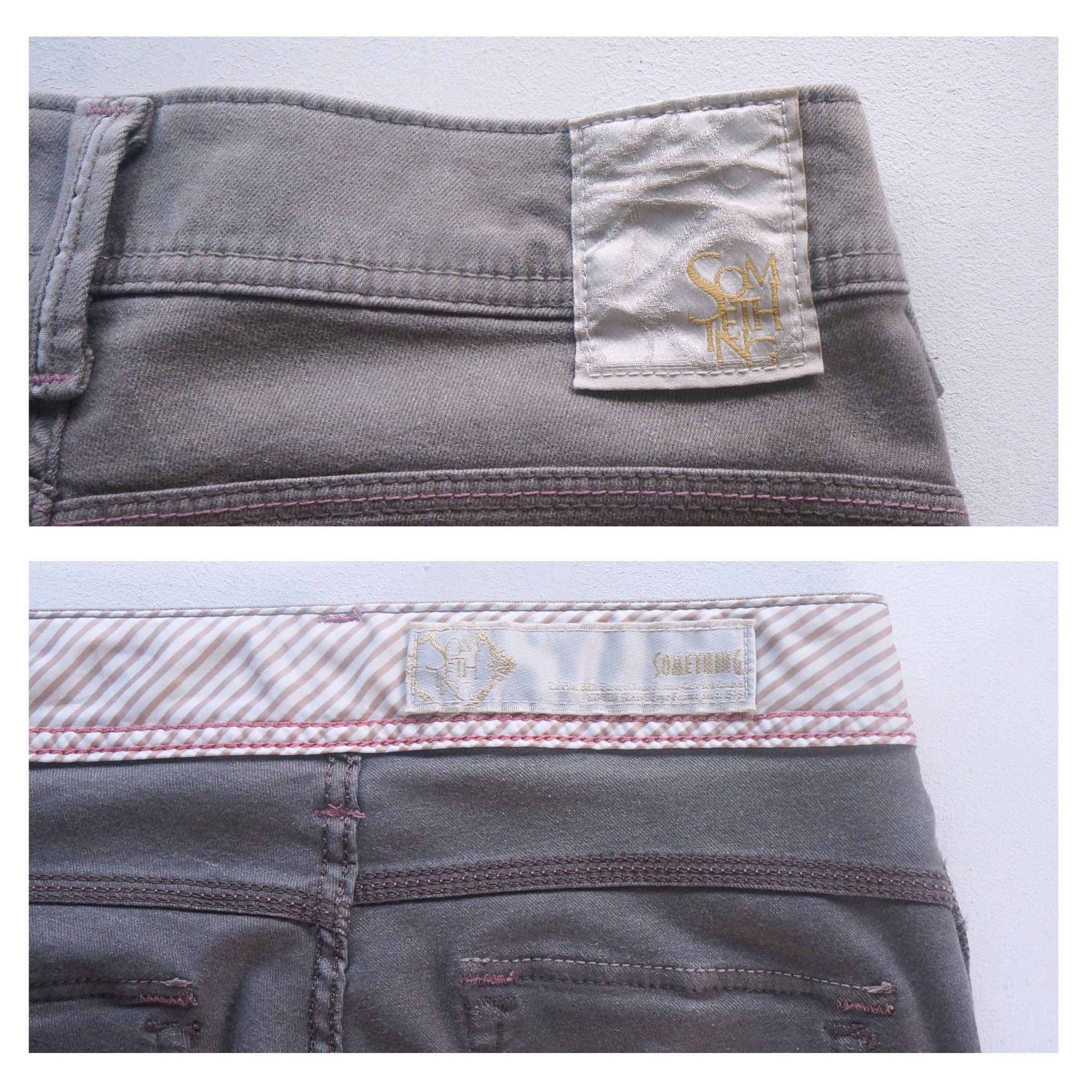 Edwin SOMETHING by EDWIN Brown Soft Flare Pants Size 28" / US 6 / IT 42 - 6 Thumbnail