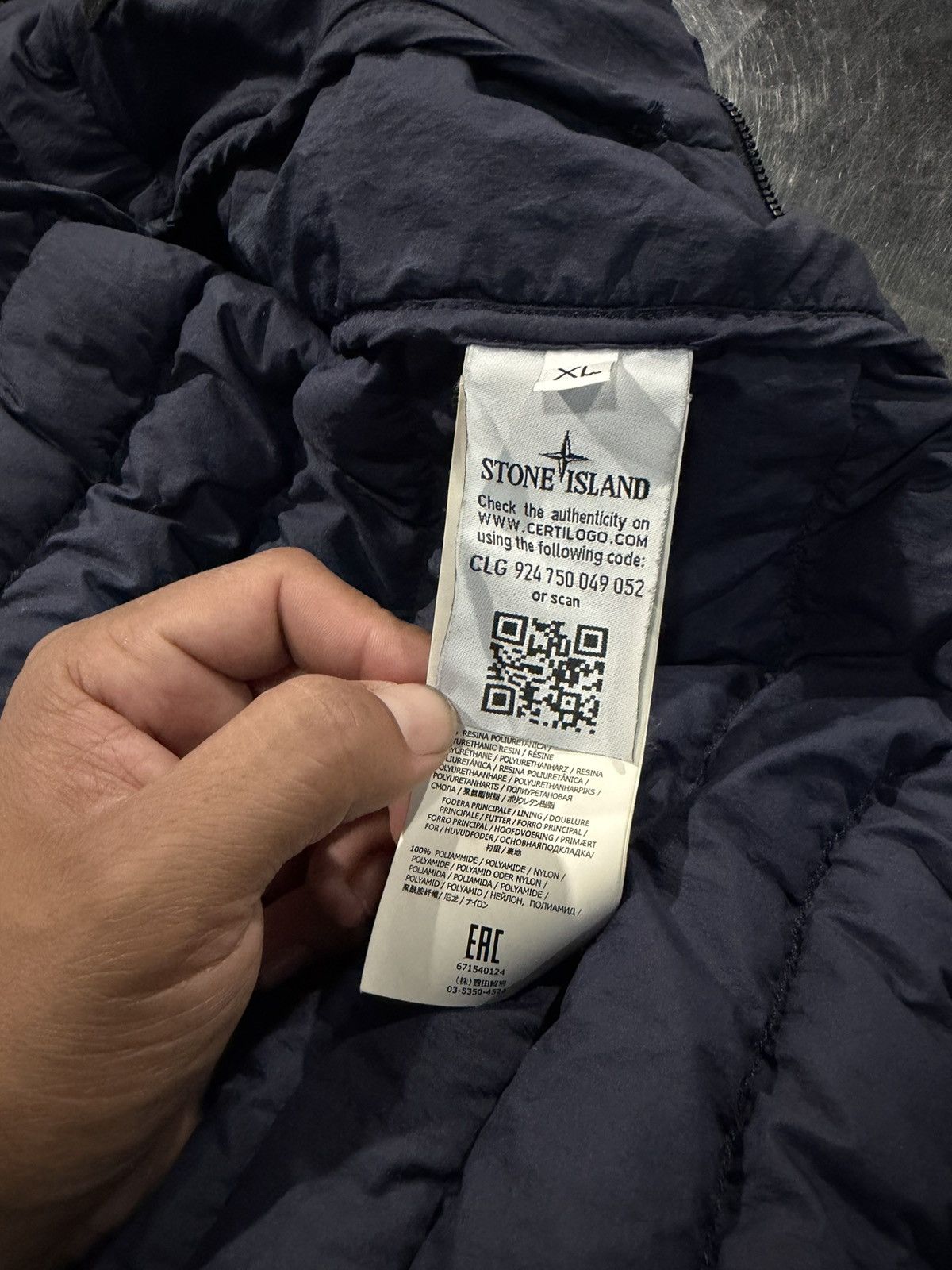 Stone Island Stone Island Hooded Puffer Size US XL / EU 56 / 4 - 4 Thumbnail