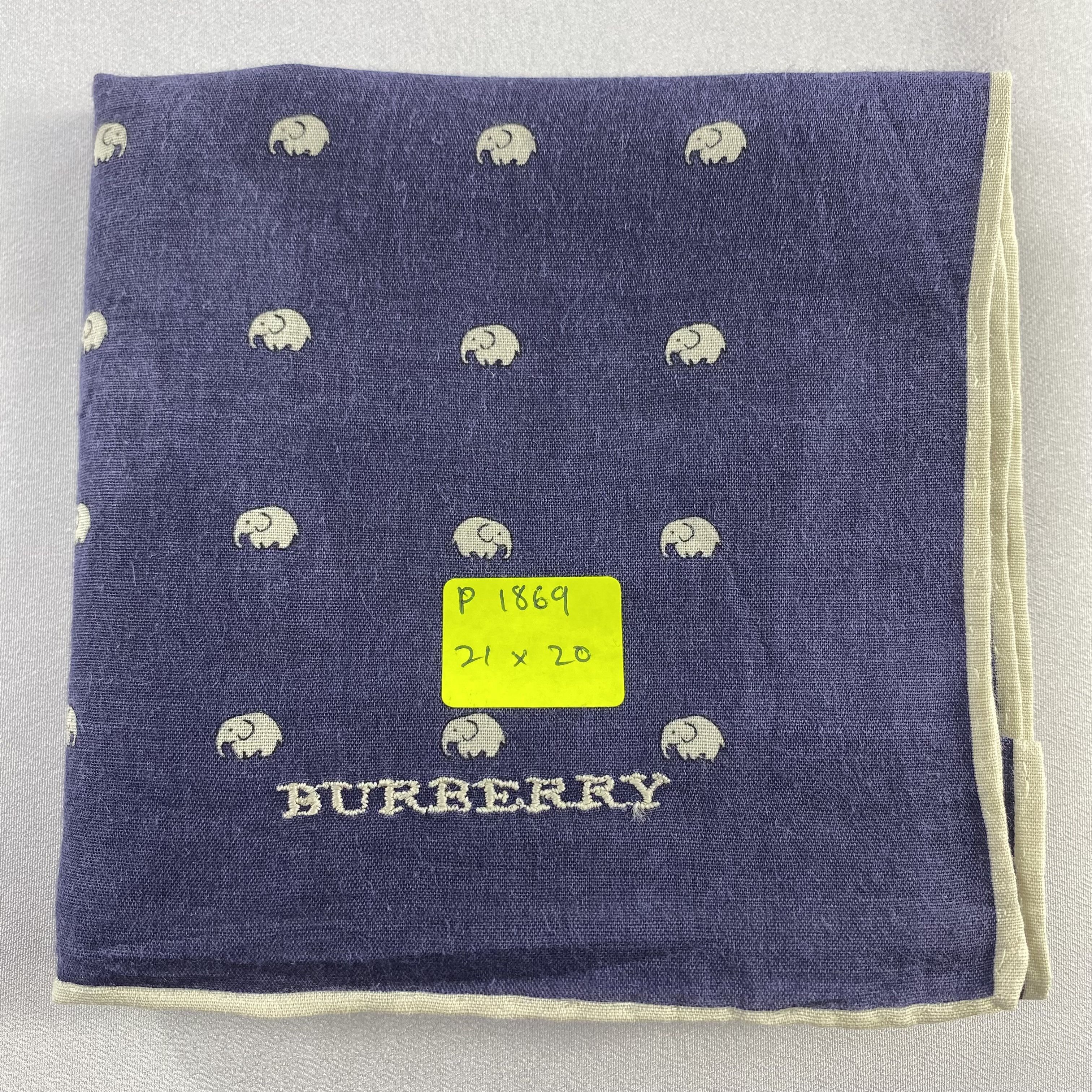 Burberry × Vintage Burberry Handkerchief / Neckerchief / Bandana-P1869 Size ONE SIZE - 5 Thumbnail