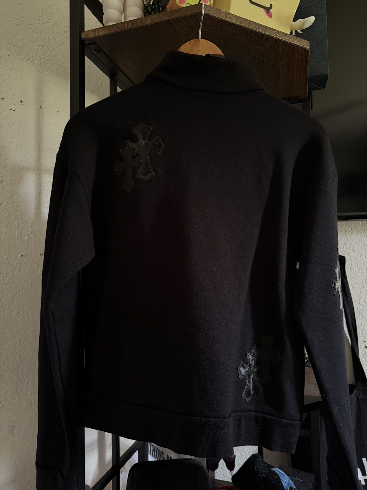 Chrome Hearts Chrome Hearts Quarter Zip Cross Patch Size US XS / EU 42 / 0 - 4 Thumbnail