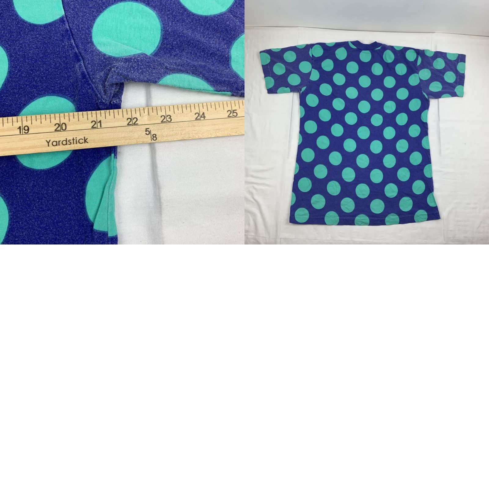 Vintage VINTAGE Poco Loco Cancun T Shirt Adult Large Blue Polka Dots Nature Bird Travel Shirt Mens L Blue Polka Dot 90s Vintage Size US L / EU 52-54 / 3 - 8 Thumbnail