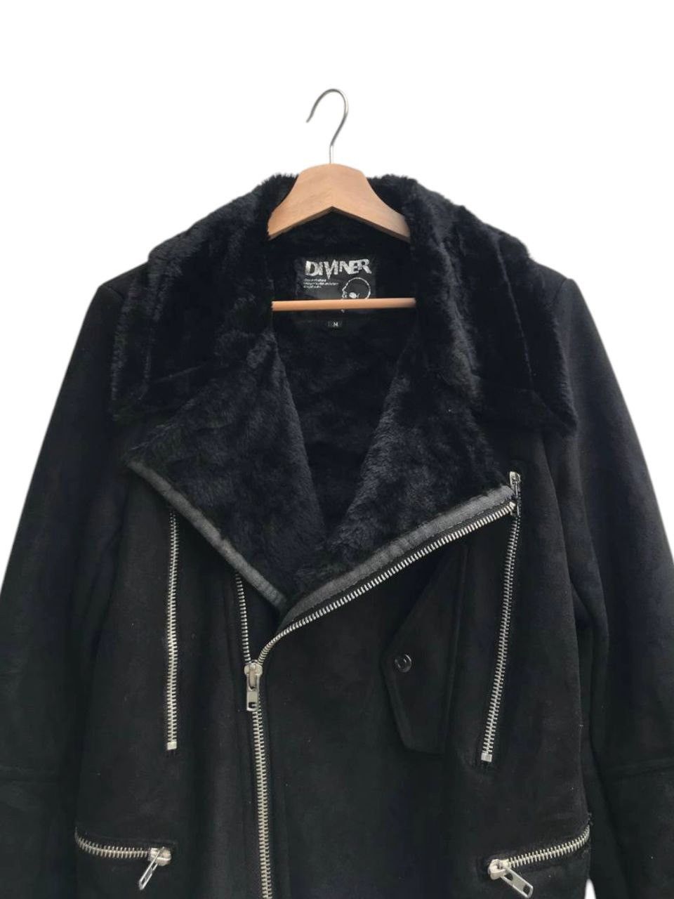 If Six Was Nine × Japanese Brand × Le Grande Bleu (L.G.B.) Diviner Punk Suede Fur Jacket Size US M / EU 48-50 / 2 - 9 Thumbnail