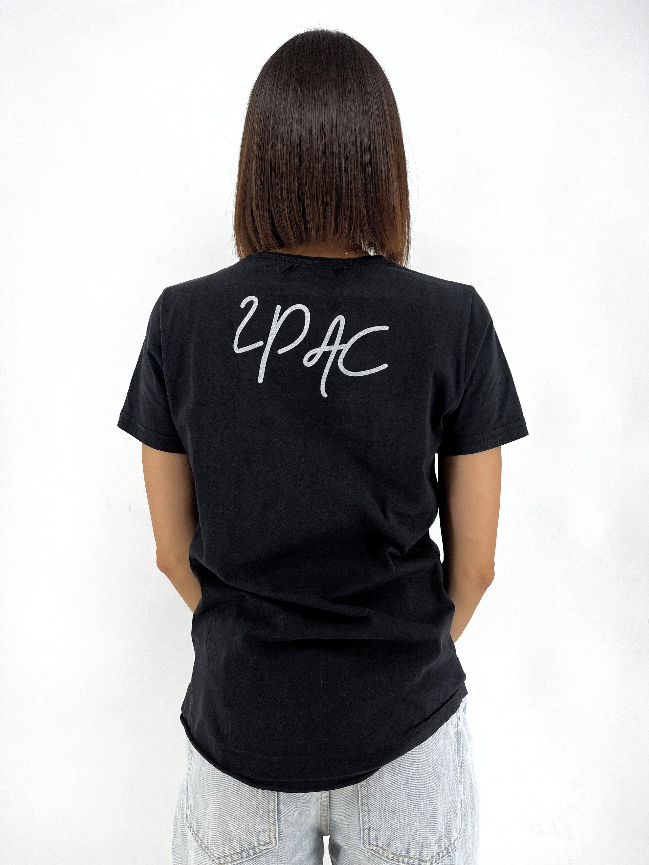 Band Tees Vintage Y2K 2PAC Tupac Shakur HipHop Rap Tee Size M Size M / US 6-8 / IT 42-44 - 7 Thumbnail