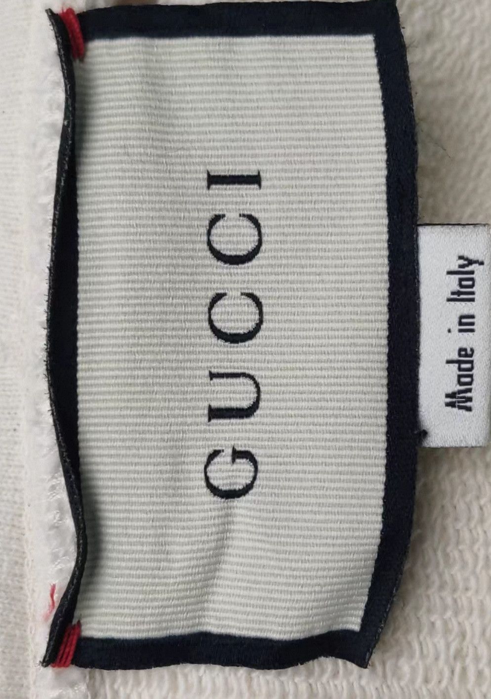 Gucci Cream Cotton 'thank' Print Distressed Hoodie XS. Size US XS / EU 42 / 0 - 9 Thumbnail