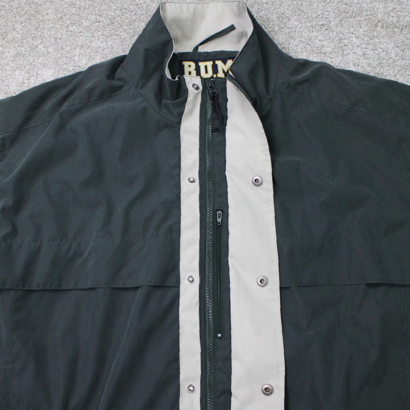 Equipment VINTAGE Bum Equipment Jacket Mens 3XL Green Full Zip 90s Vented Windbreaker Coat Size US XXL / EU 58 / 5 - 6 Thumbnail