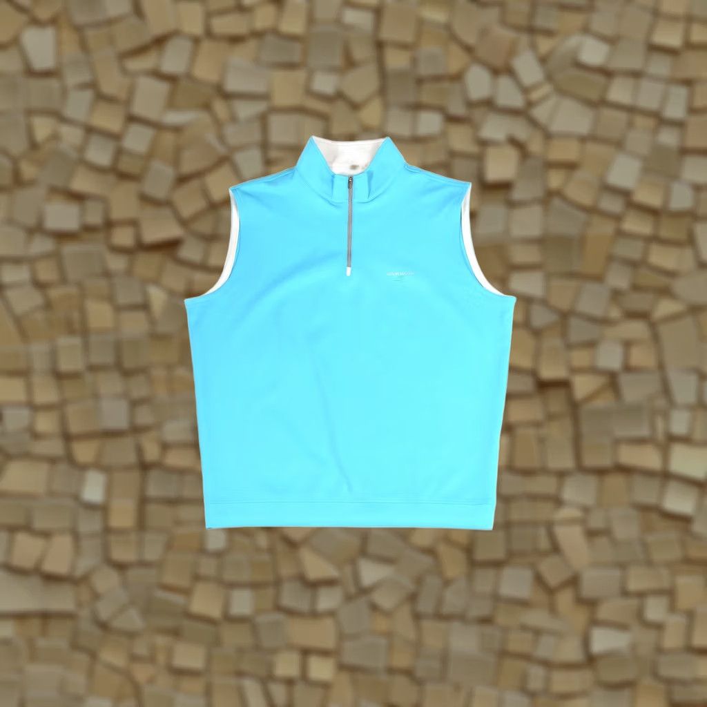 Vintage Aston Martin S Vintage Blue Zip-Up Vest Gilet Size L Mens Blue Zip-Up Vest Size L Apollo Vintage Windbreaker Size US L / EU 52-54 / 3 - 1 Thumbnail