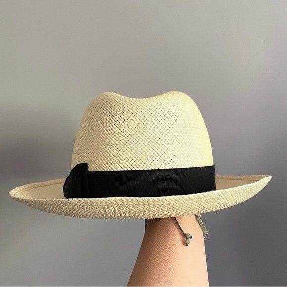 Borsalino Borsalino Straw Panama Hat - made in Italy, NWTs 🇮🇹 Size ONE SIZE - 13 Thumbnail