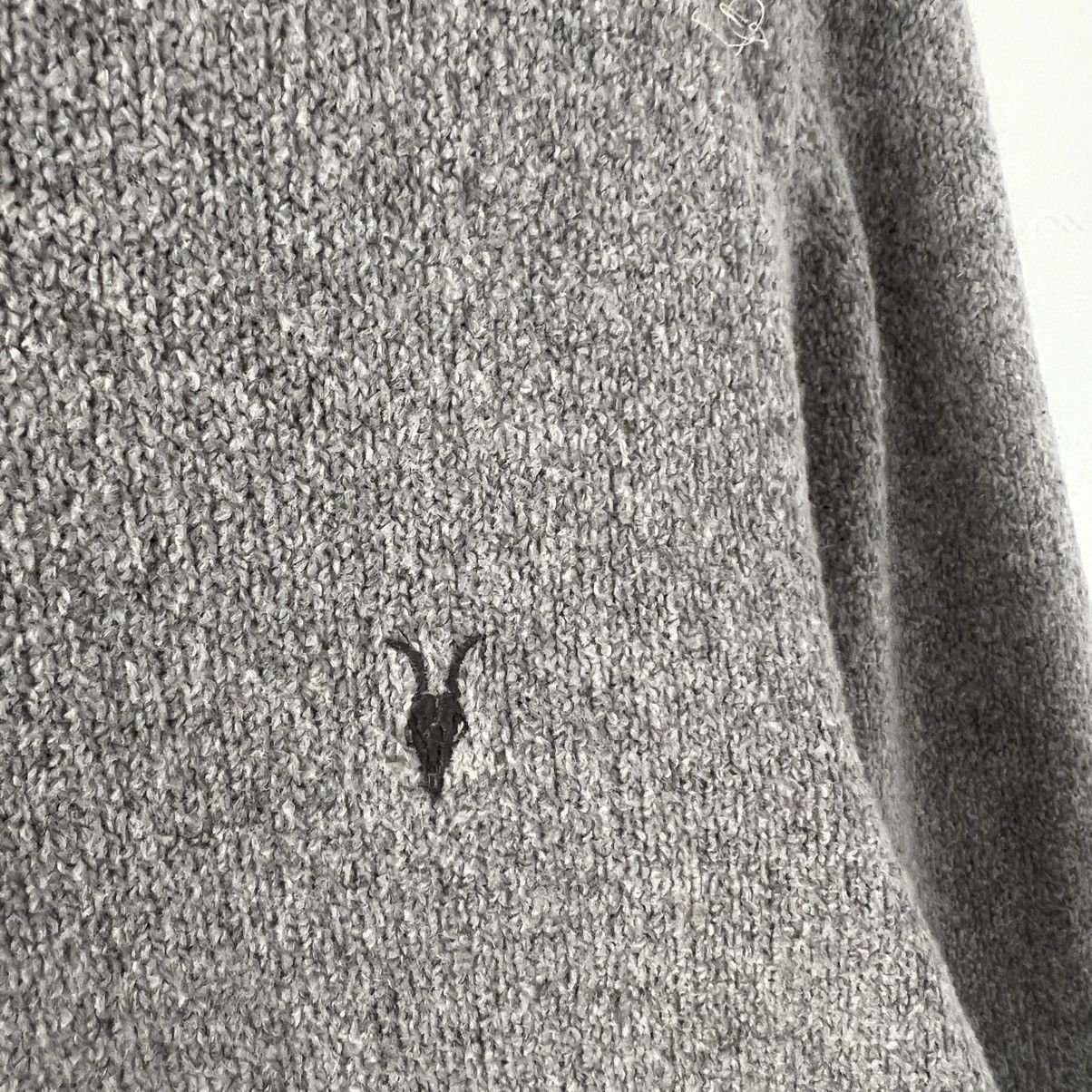 Allsaints Vintage Y2K Allsaints Mini Logo Knitted Sweater Size US S / EU 44-46 / 1 - 3 Thumbnail