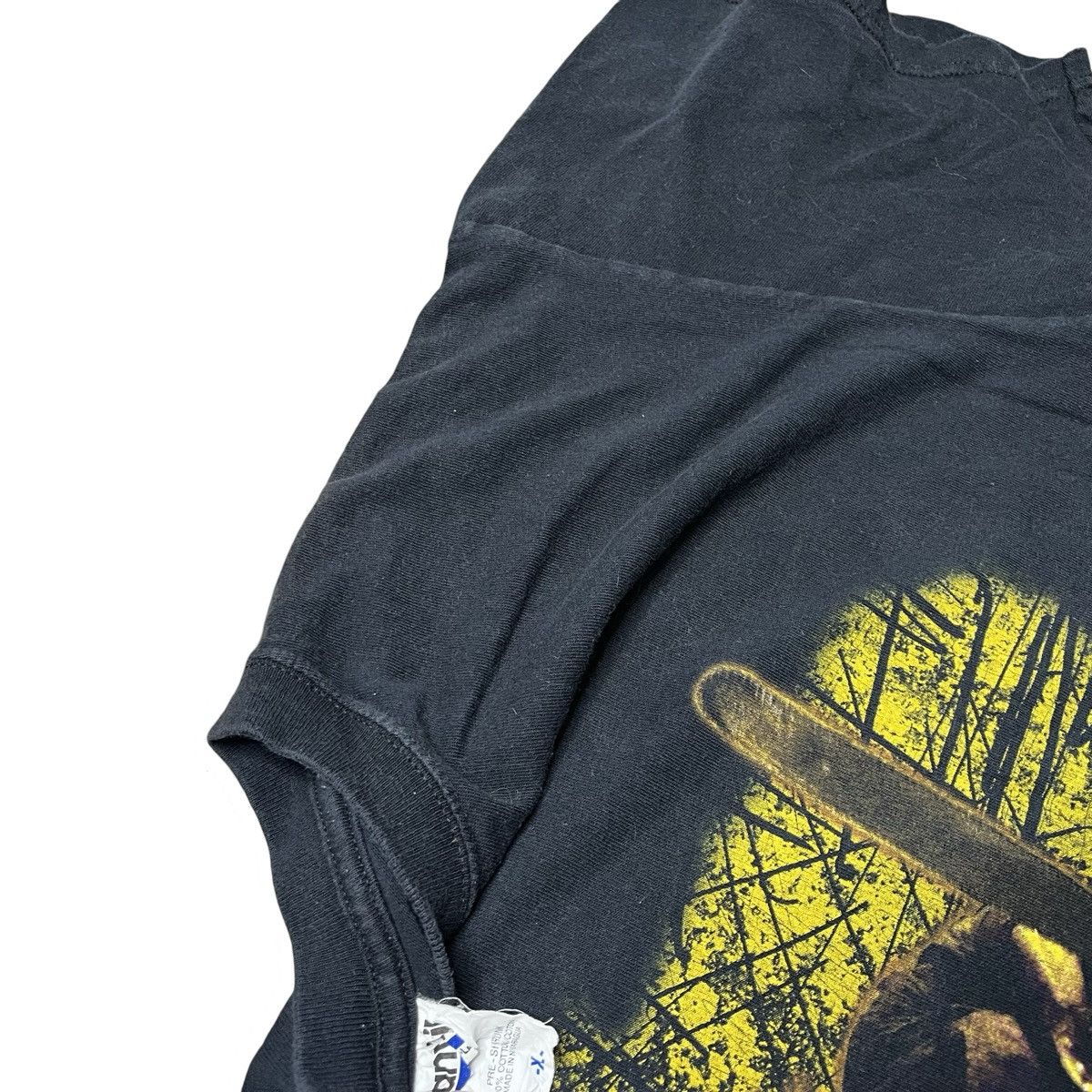 Vintage Vintage Texas chainsaw massacre movie promo tshirt Size US XL / EU 56 / 4 - 2 Thumbnail
