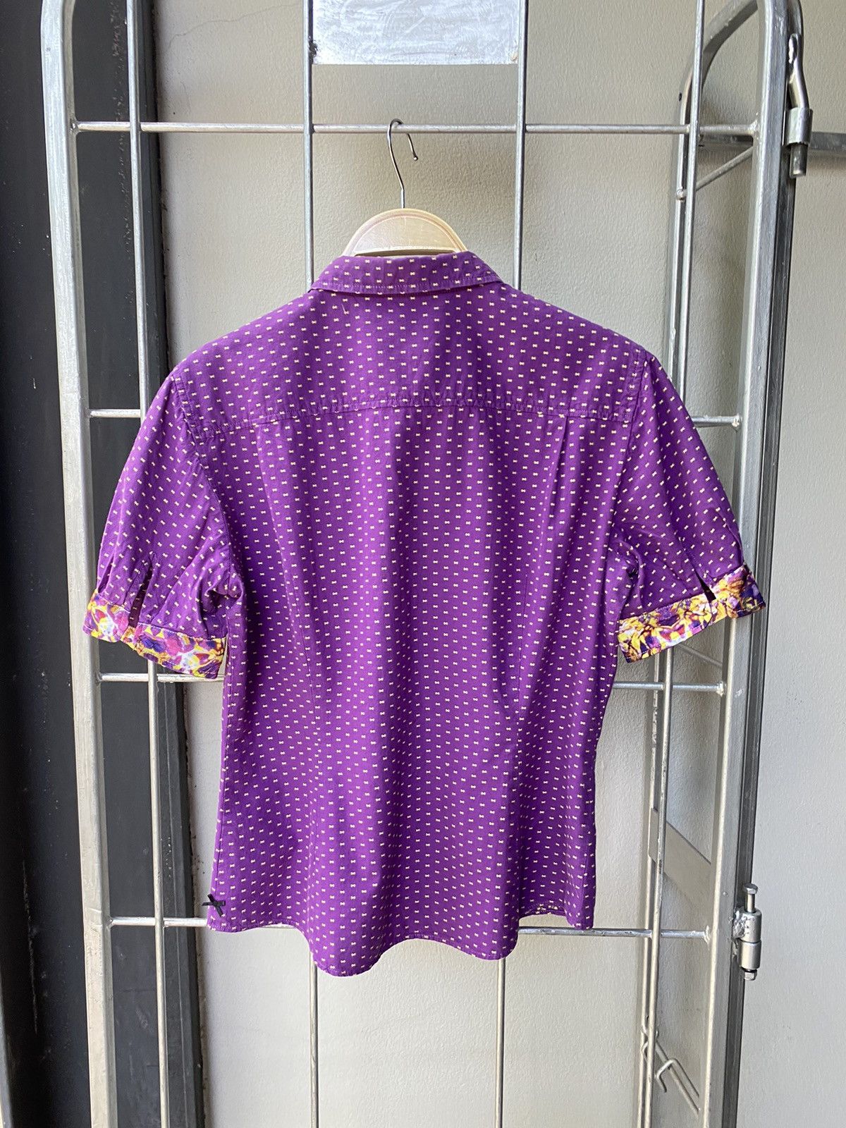 Paul Smith Paul Smith black label purple shirt Size S / US 4 / IT 40 - 18 Thumbnail