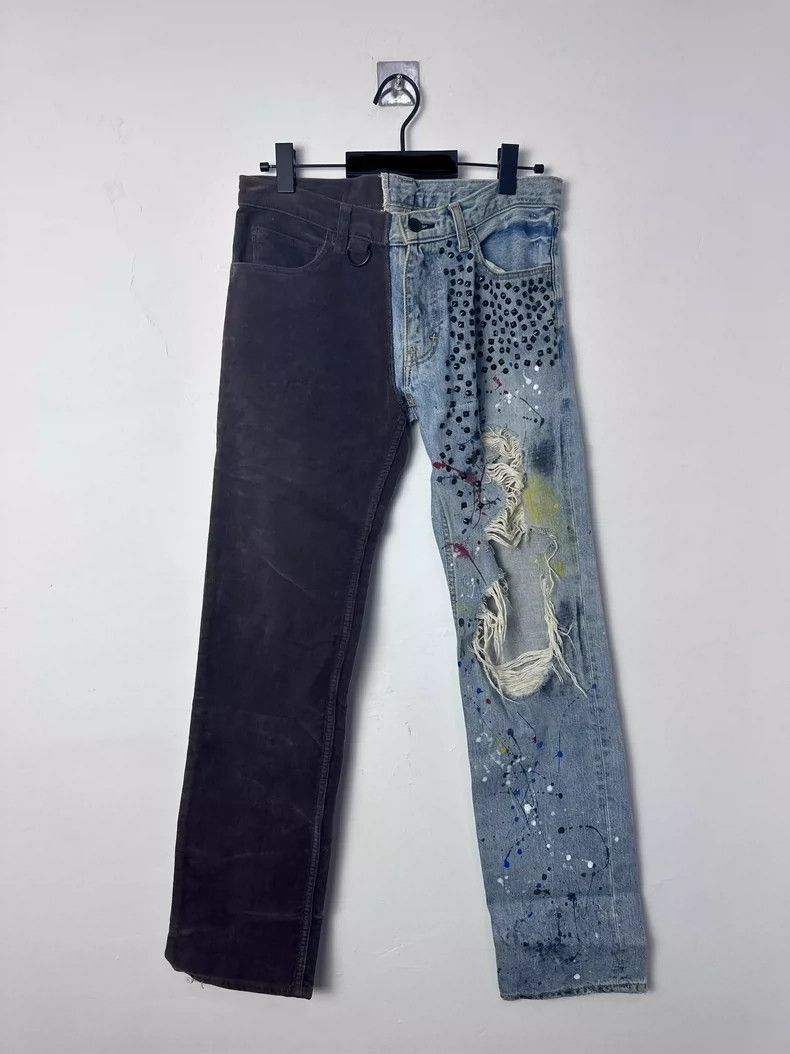 Number (N)ine Number (N)ine size 2 06ss Yin and Yang Splash-ink Beef Tend Size US 28 / EU 44 - 1 Thumbnail