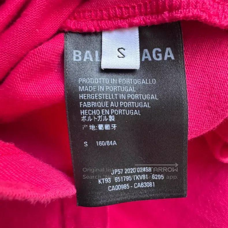 Balenciaga Balenciaga Letter Logo Short Sleeve Size US S / EU 44-46 / 1 - 6 Thumbnail