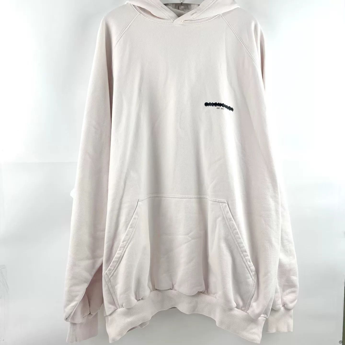 Balenciaga Balenciaga Light Pink Hoodie Size M / US 6-8 / IT 42-44 - 1 Thumbnail