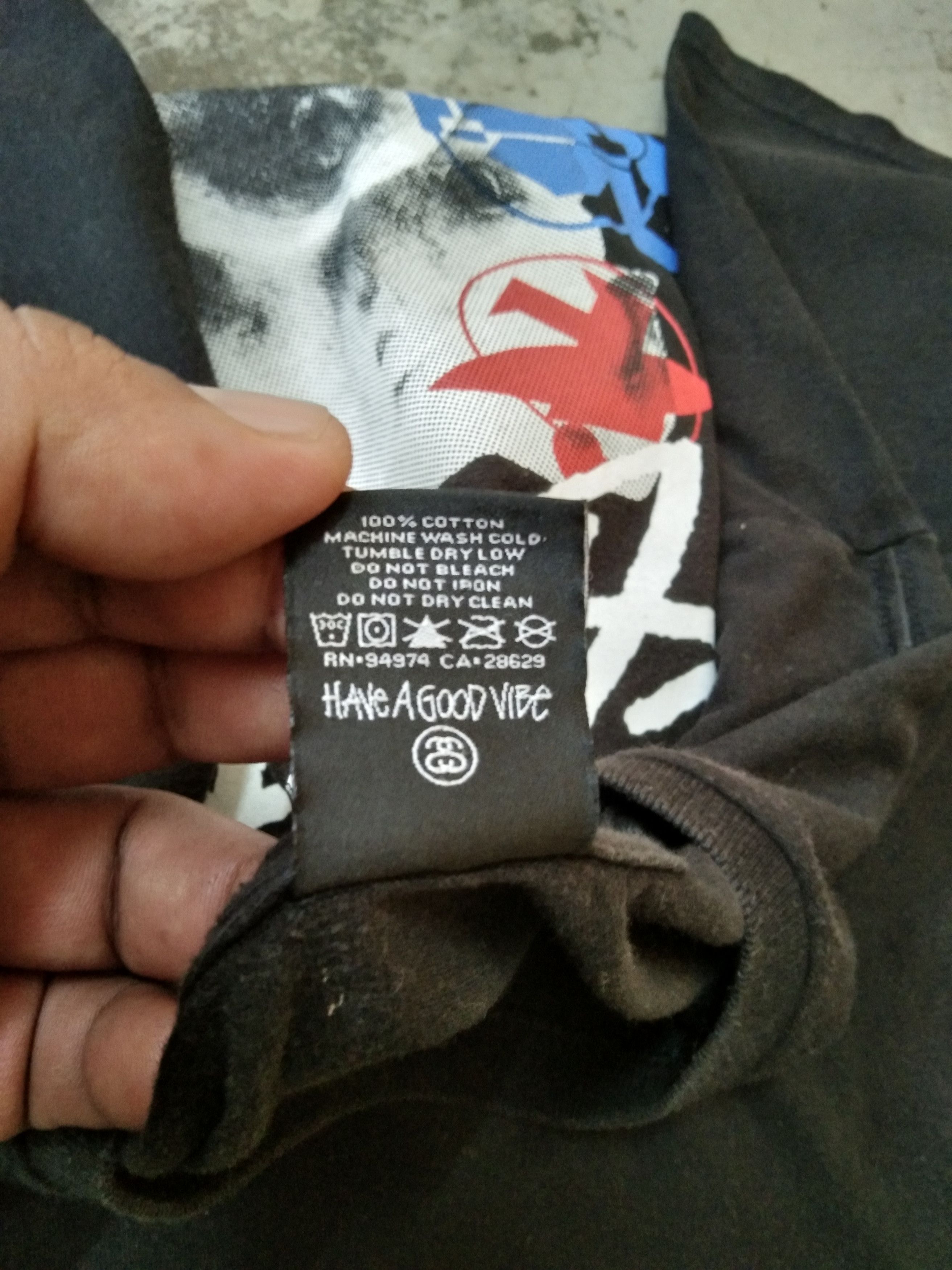 Stussy × Vintage VINTAGE STUSSY LIVIN XL T-SHIRT Size US M / EU 48-50 / 2 - 8 Thumbnail