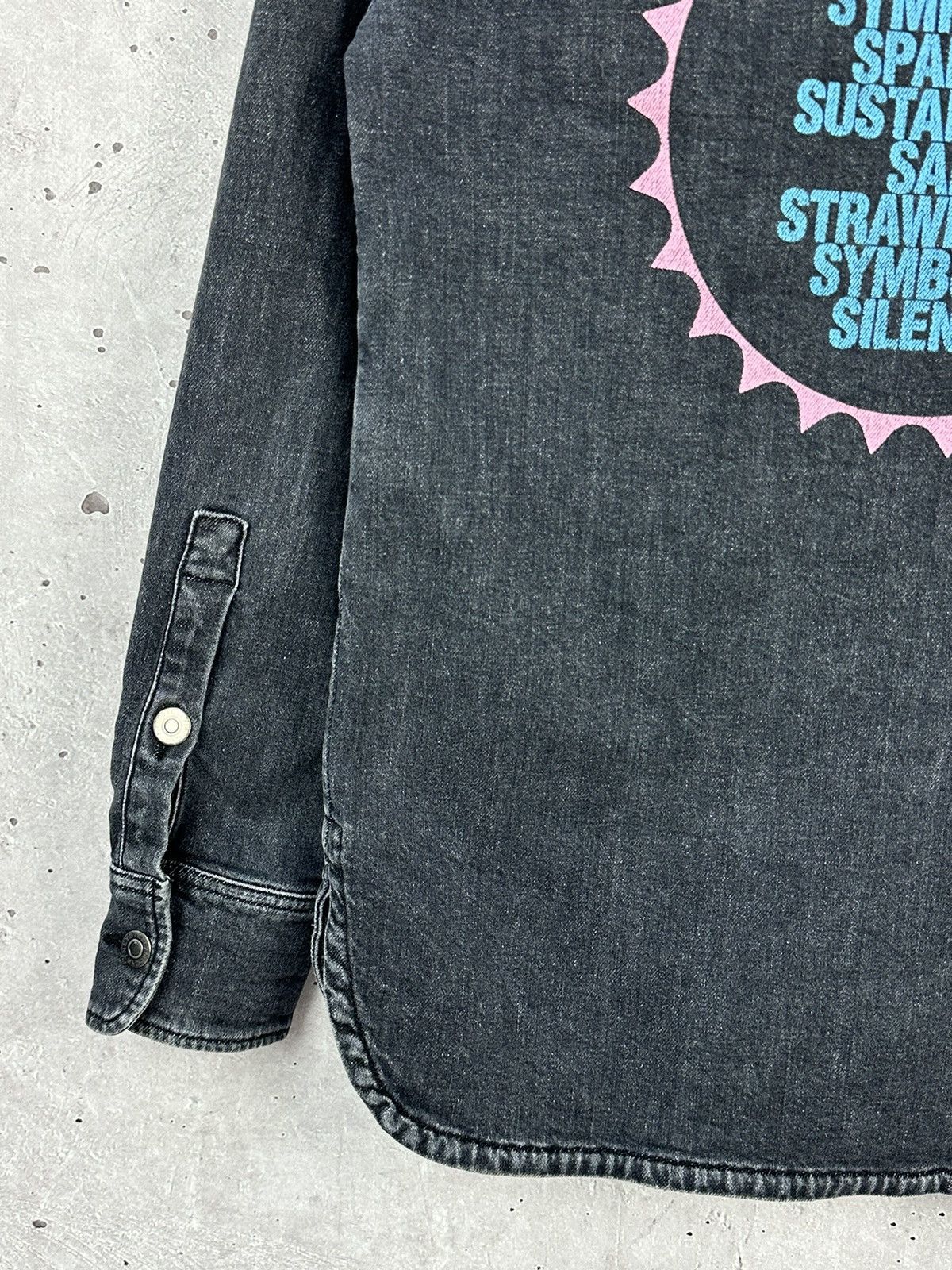 Stella McCartney Stella McCartney 23 Old Bond Street Denim Overshirt Jacket Size S / US 4 / IT 40 - 9 Thumbnail