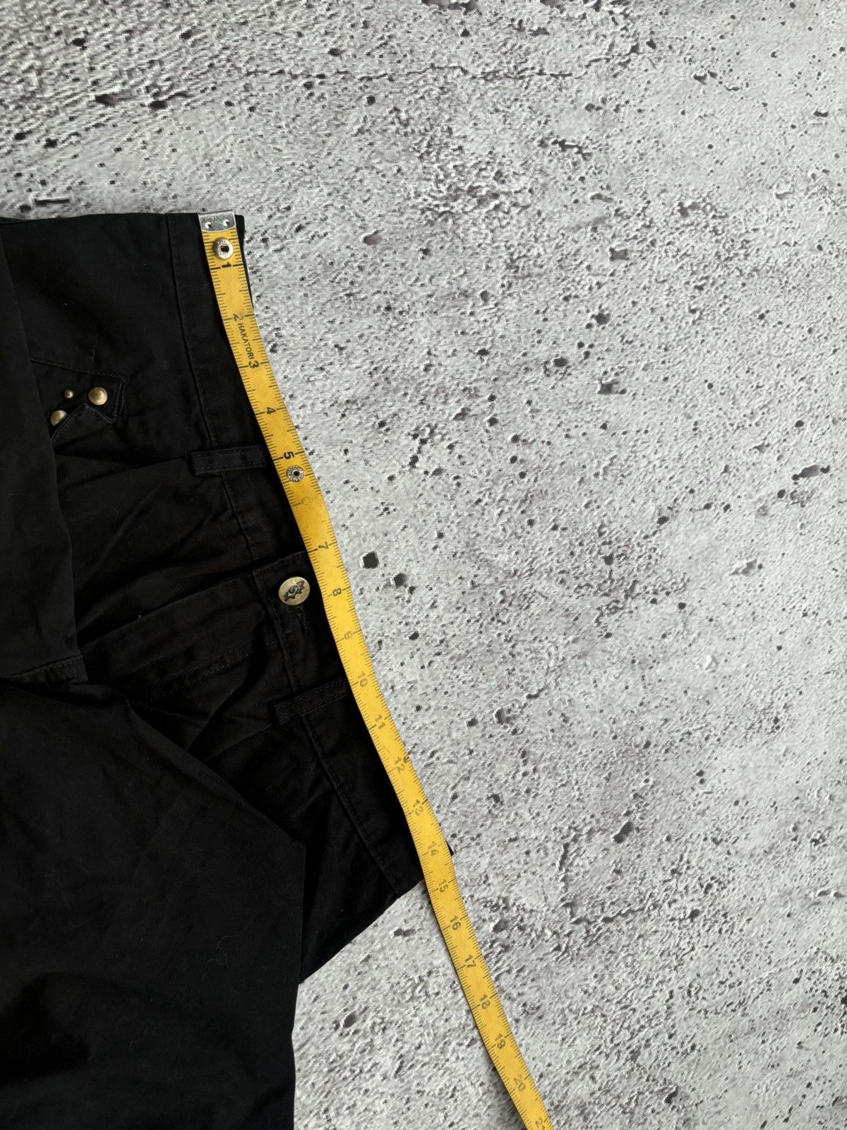 Hysteric Glamour Y2k Mirame Studded Black Pants Size US 29 - 12 Thumbnail