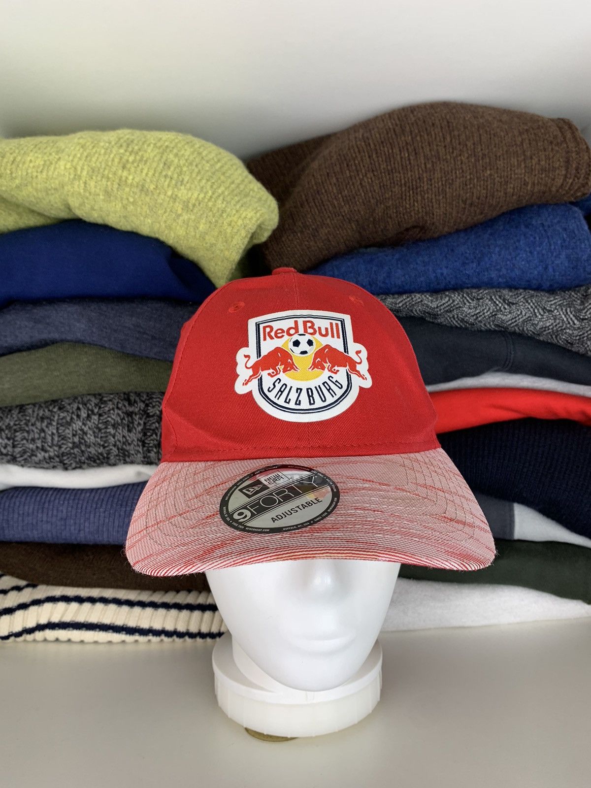 New Era × Red Bull New Era FC Red Bull Salzburg Cap Hat Size ONE SIZE - 1 Thumbnail