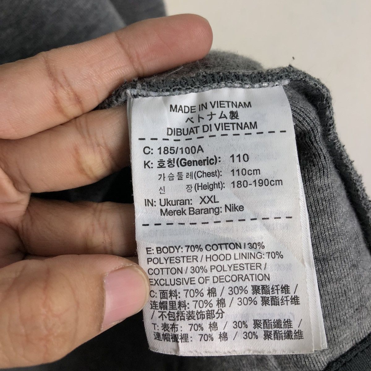 Nike 📌Vintage Zipper Jacket Running Sport Nike Size US XXL / EU 58 / 5 - 21 Thumbnail
