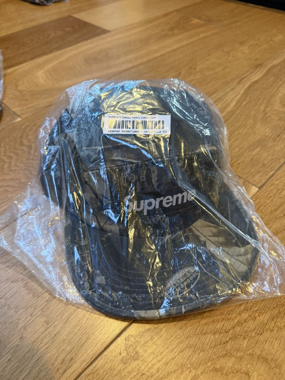 Supreme Supreme Washed Chino Twill Camp Cap Realtree Hardwoods Camo Size ONE SIZE - 2 Thumbnail