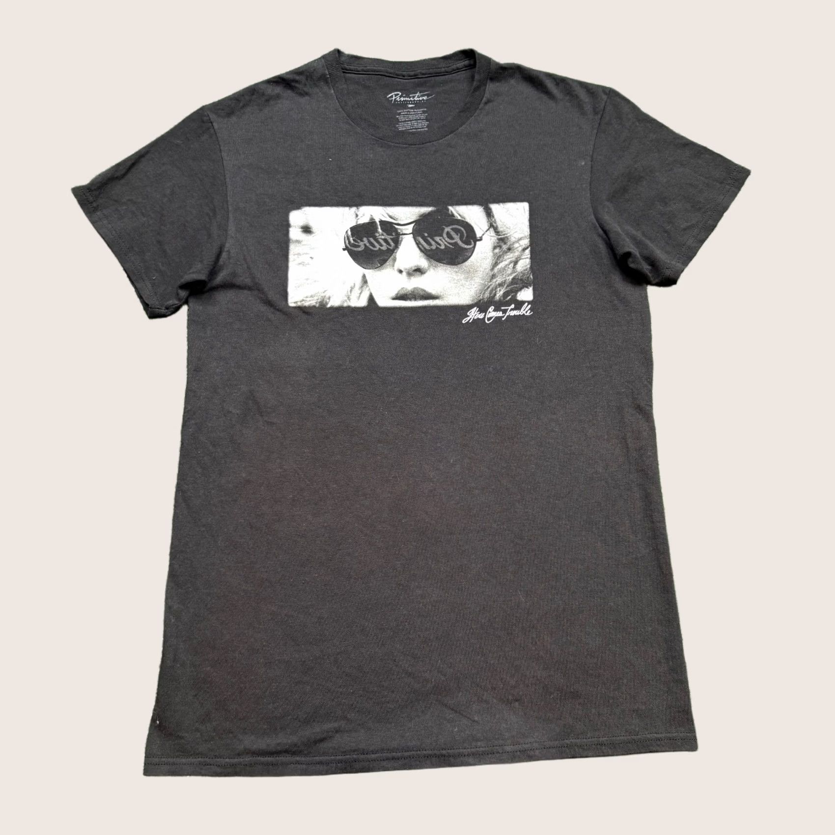 Primitive Primitive Graphic T Shirt Women's S Black Short Sleeve Streetwear Tee Size S / US 4 / IT 40 - 1 Thumbnail