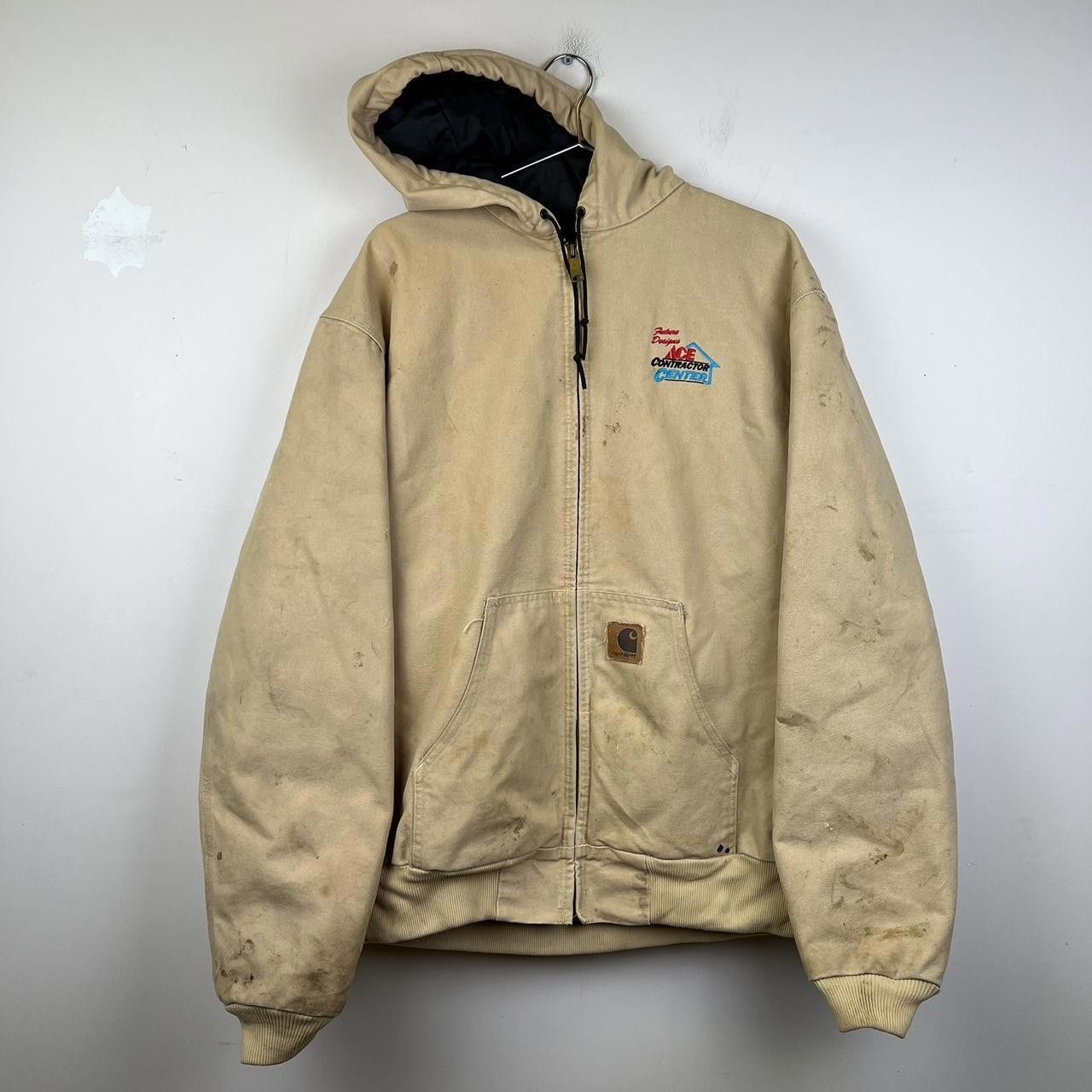 Carhartt 90s Carhartt Heavyweight Zip-Up Hoodie - Work Style Vintage Size US XL / EU 56 / 4 - 1 Thumbnail