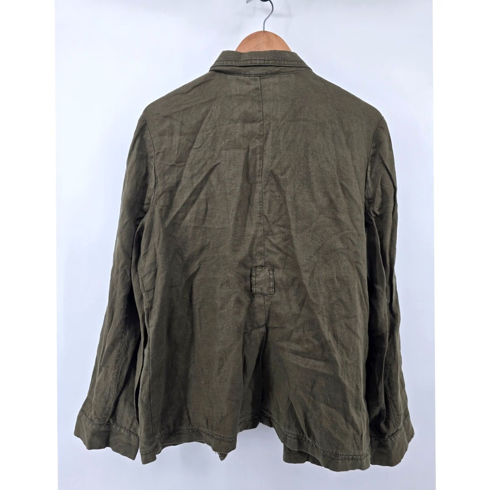Olive VINTAGE London Jeans Jacket Size 36" / US 14 / IT 50 - 4 Thumbnail