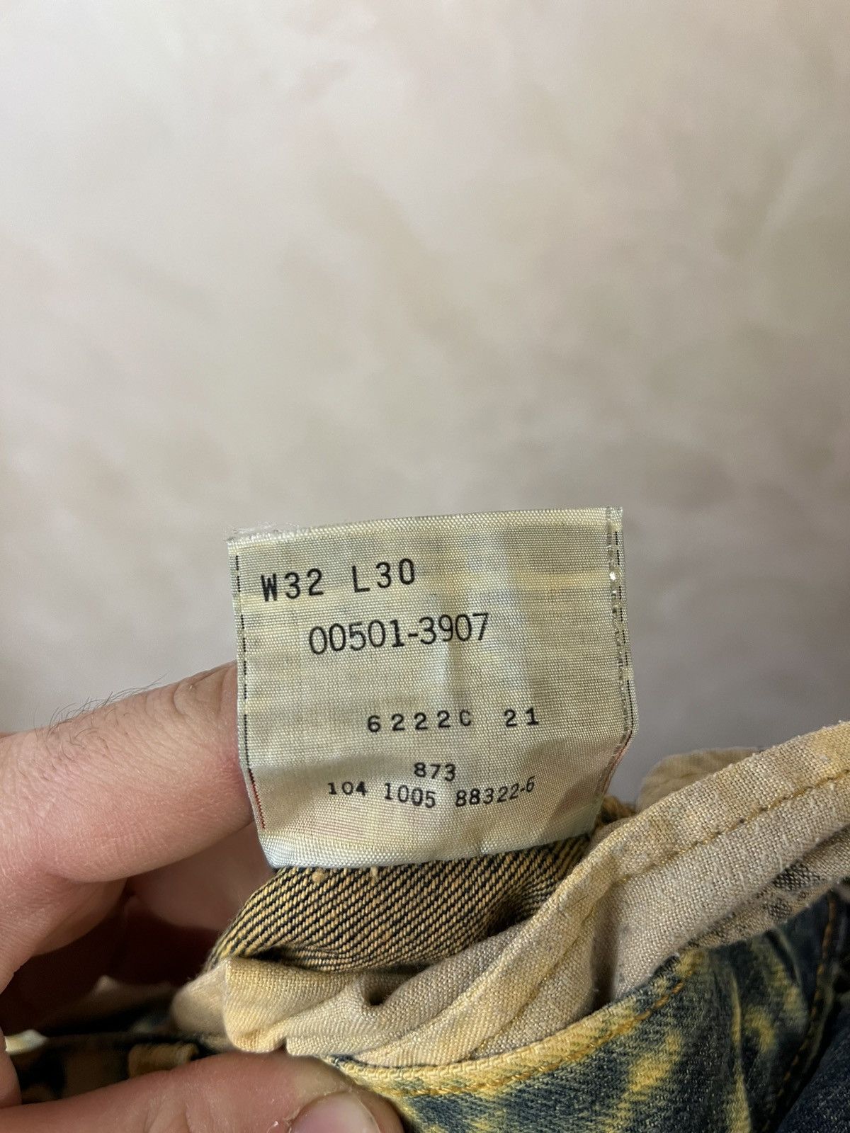 Levi's Vintage Levi's Custom Painted Jeans/Denim Size US 33 - 6 Thumbnail