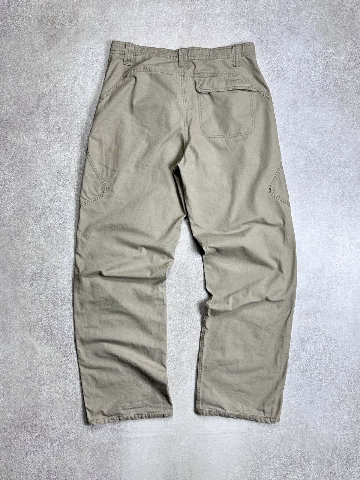 Nike Vintage 90s Nike Cargo Crazy Denim Pants 34 Size US 34 / EU 50 - 4 Thumbnail