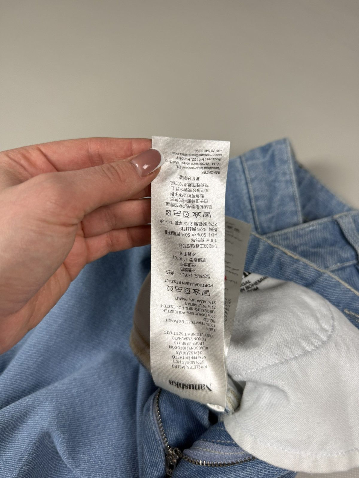 Nanushka Nanushka A Regular Fit Ladies Denim Jeans Size 29 Size 29" - 18 Thumbnail
