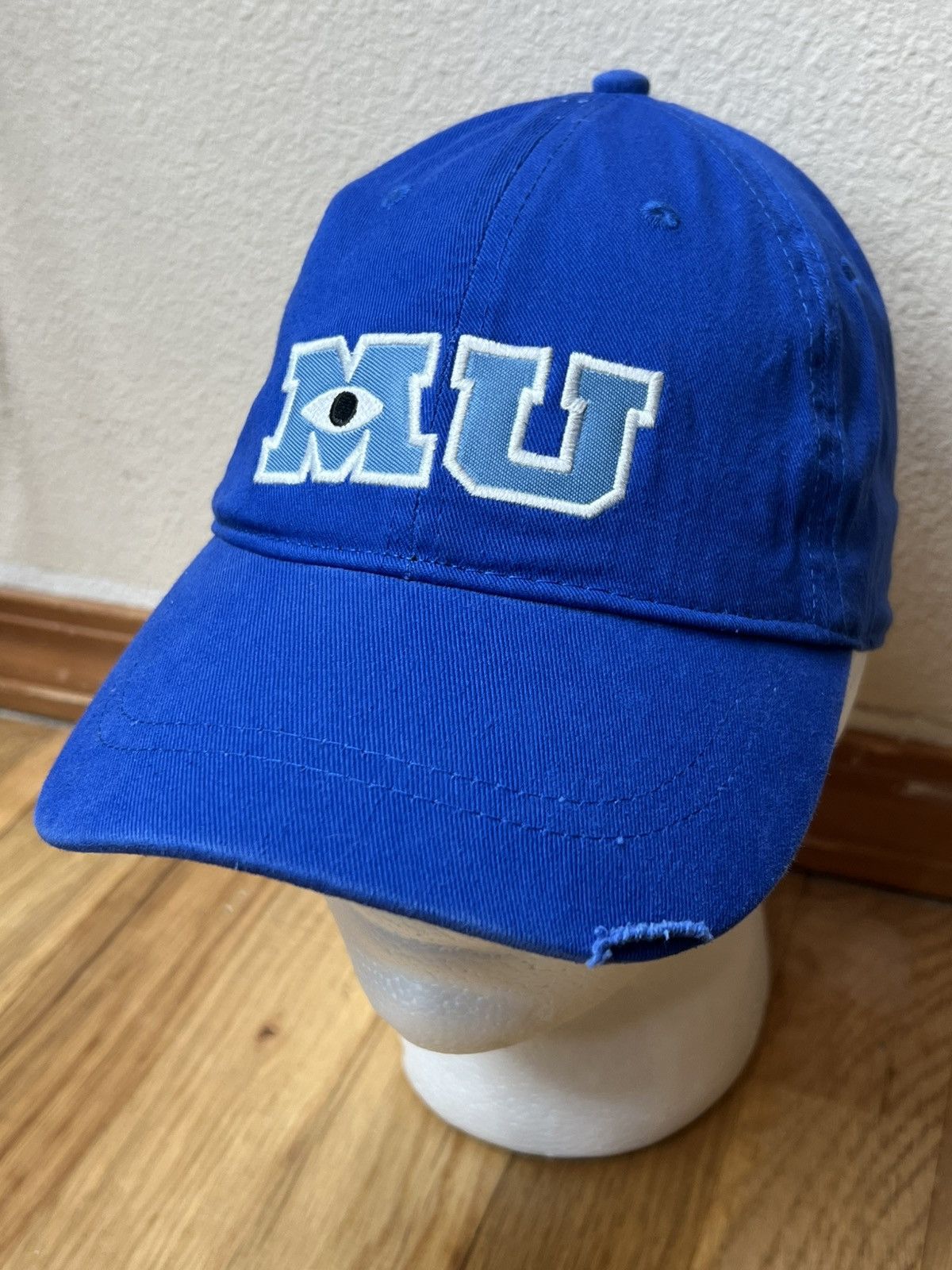 Disney Disney Monsters University Hat Baseball Cap Adjustable Blue Size ONE SIZE - 3 Thumbnail