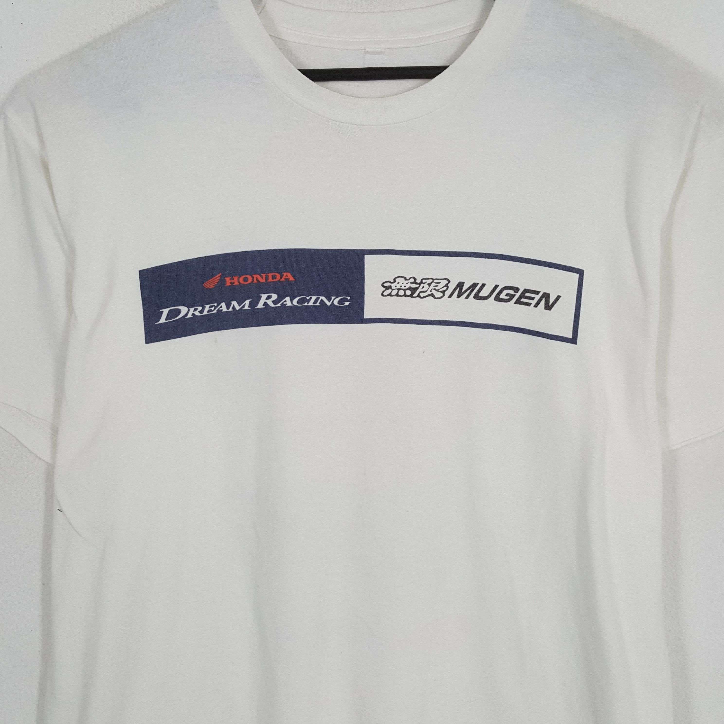 Honda × Vintage Mugen HONDA DREAM RACING Japanese Motorsports Tshirt Size US L / EU 52-54 / 3 - 4 Thumbnail
