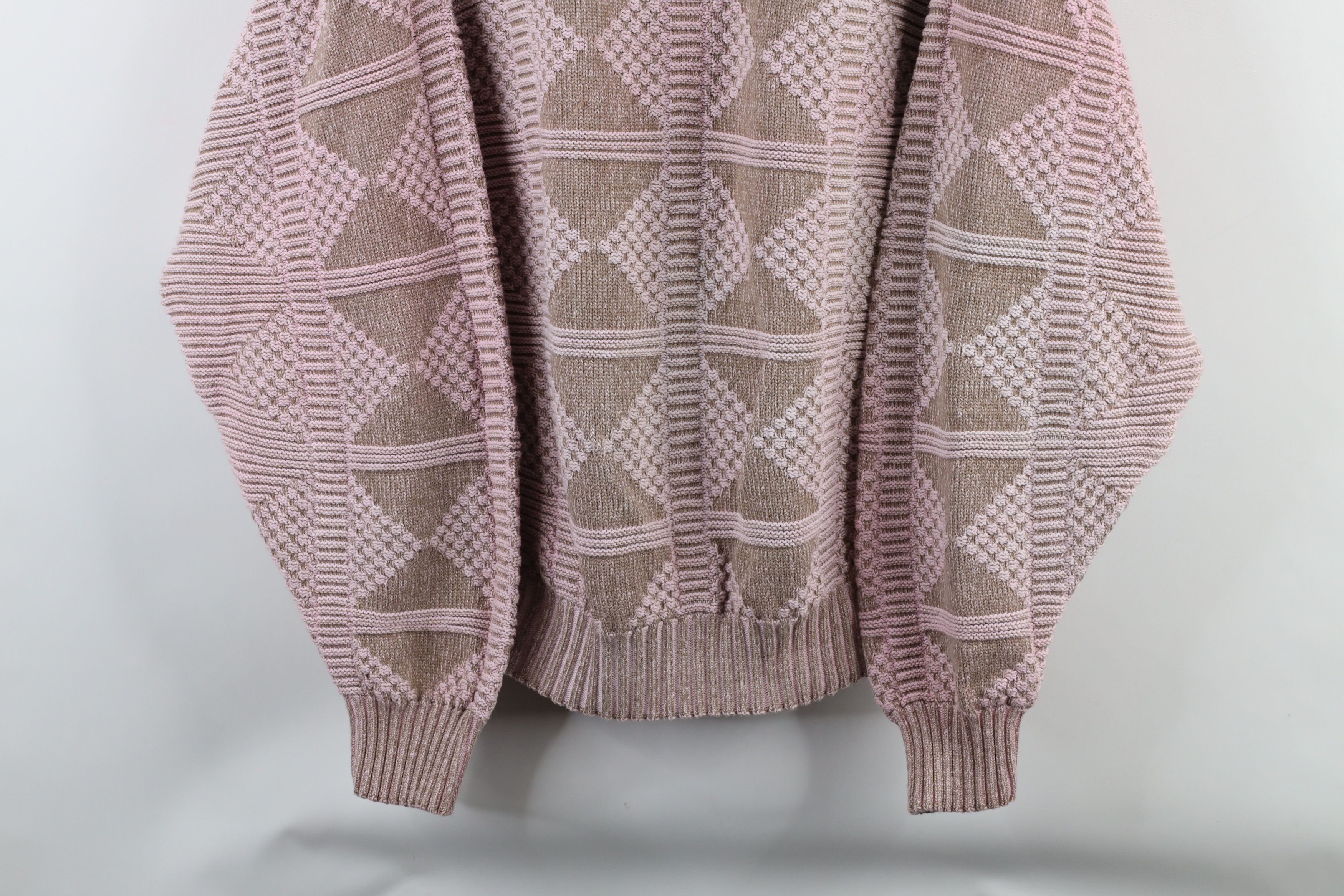 Vintage Vintage 90s Streetwear Heavyweight Ribbed Knit Sweater USA Size XL / US 12-14 / IT 48-50 - 3 Thumbnail