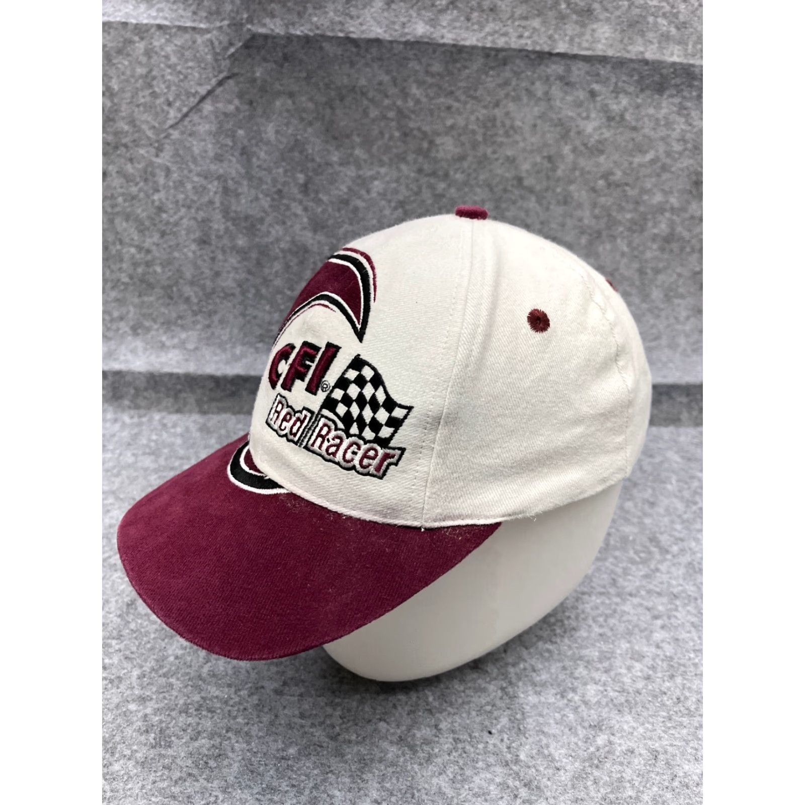 Top Of The World Top of the World Red Snapback Hat | Adjustable Cotton Cap | Outdoor Logo | Adult One Size | Mens Size US M / EU 48-50 / 2 - 4 Thumbnail