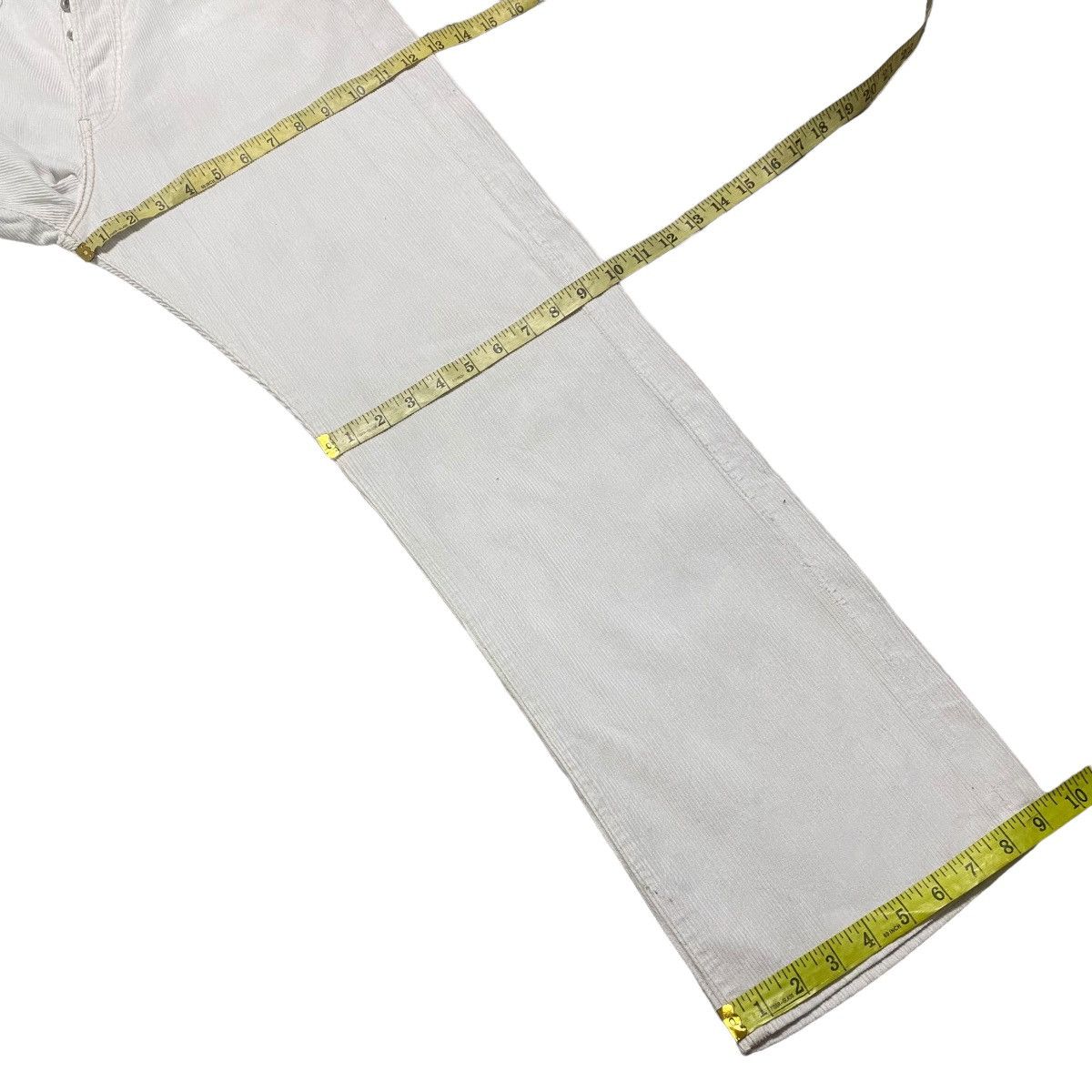 45rpm Vintage 45rpm White Corduroy Pants Size US 29 - 22 Thumbnail