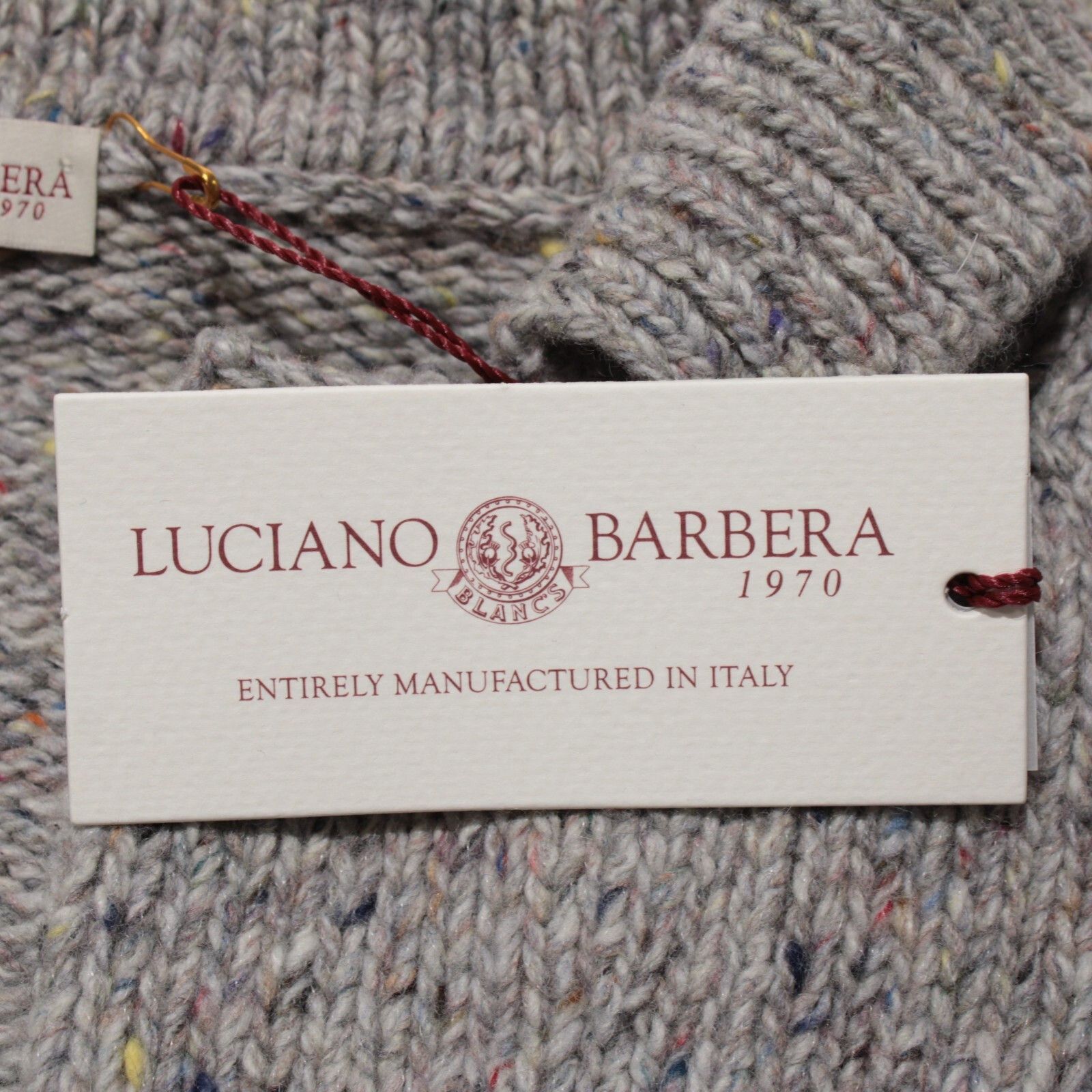 Luciano Barbera Luciano Barbera Sweater Size US M in Gray Size US M / EU 48-50 / 2 - 2 Thumbnail