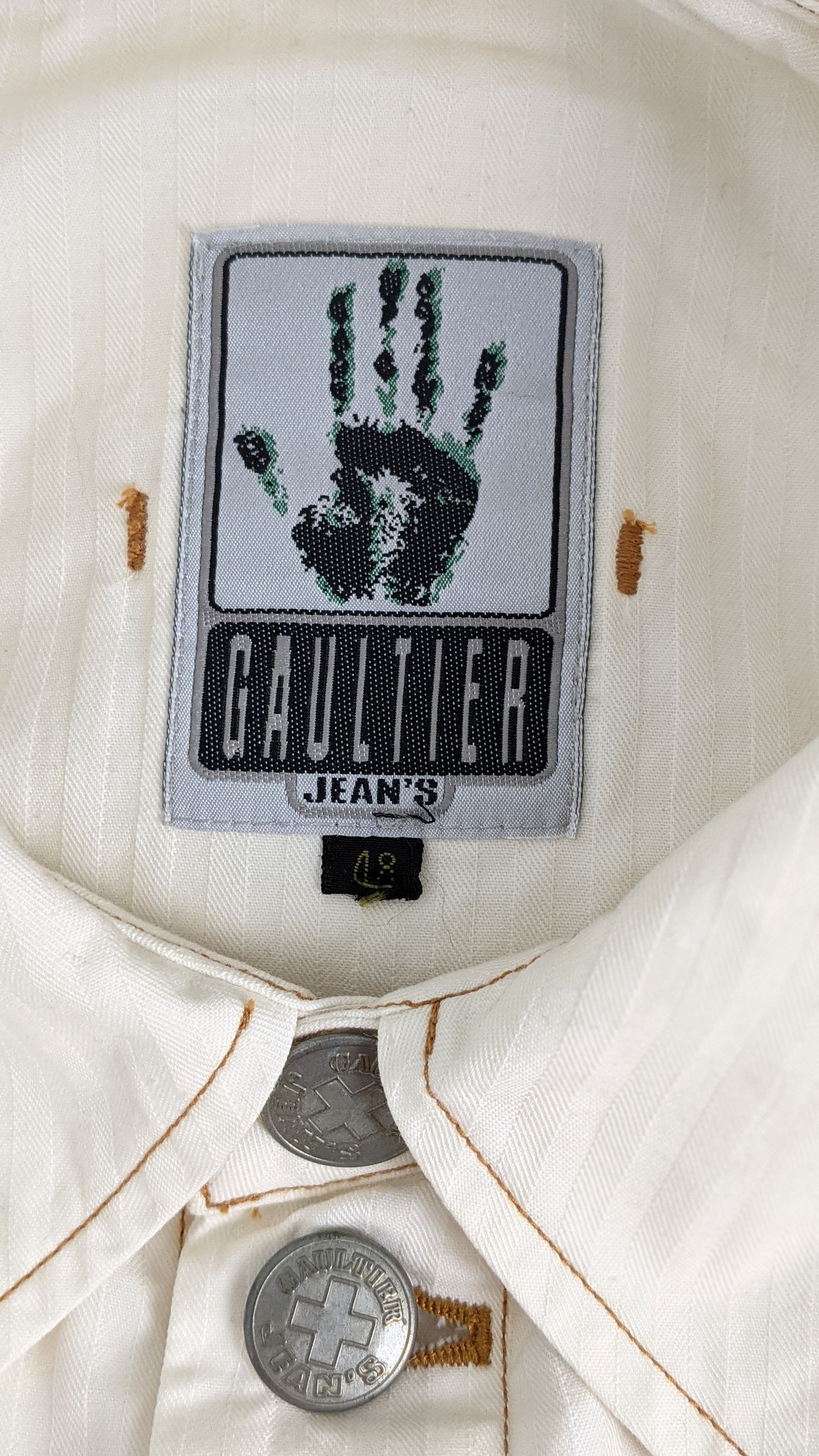Jean Paul Gaultier Jean Paul Gaultier JPG Jeans Denim Jacket Size US M / EU 48-50 / 2 - 4 Thumbnail