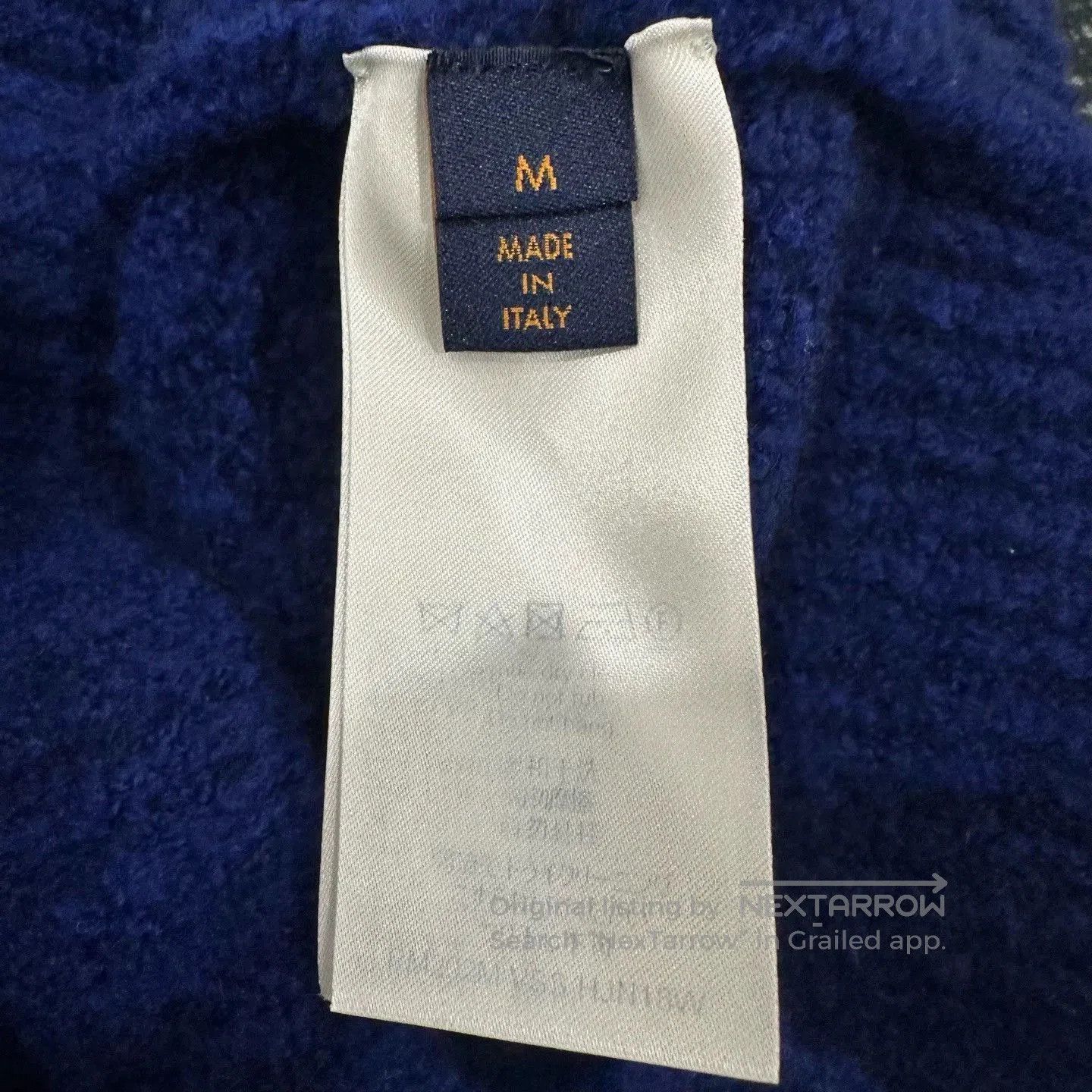 Louis Vuitton Louis Vuitton Blue Logo Teddy Sweater. Size US M / EU 48-50 / 2 - 4 Thumbnail