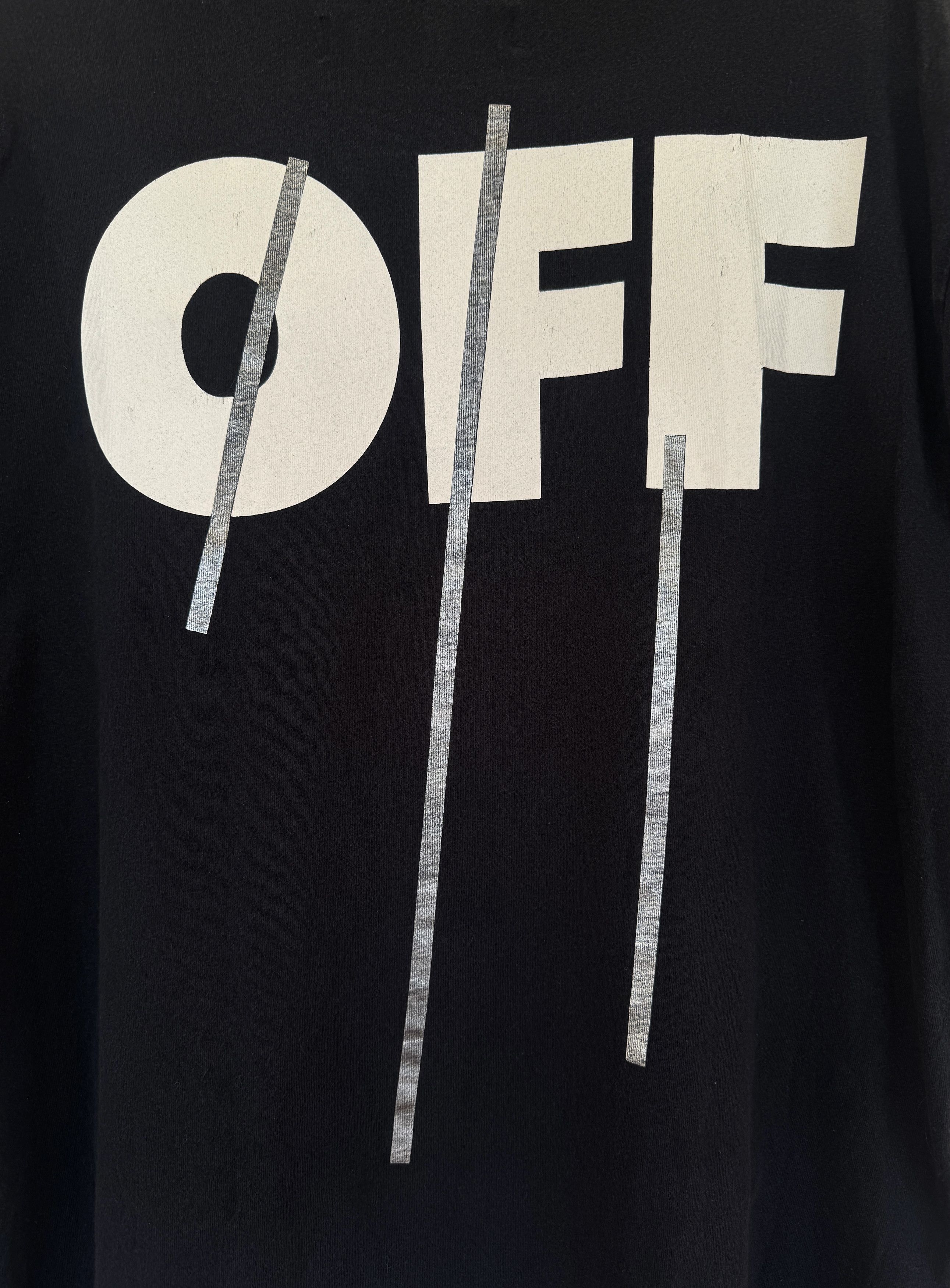 Off-White Off White Cut Off Tee Size US M / EU 48-50 / 2 - 5 Thumbnail