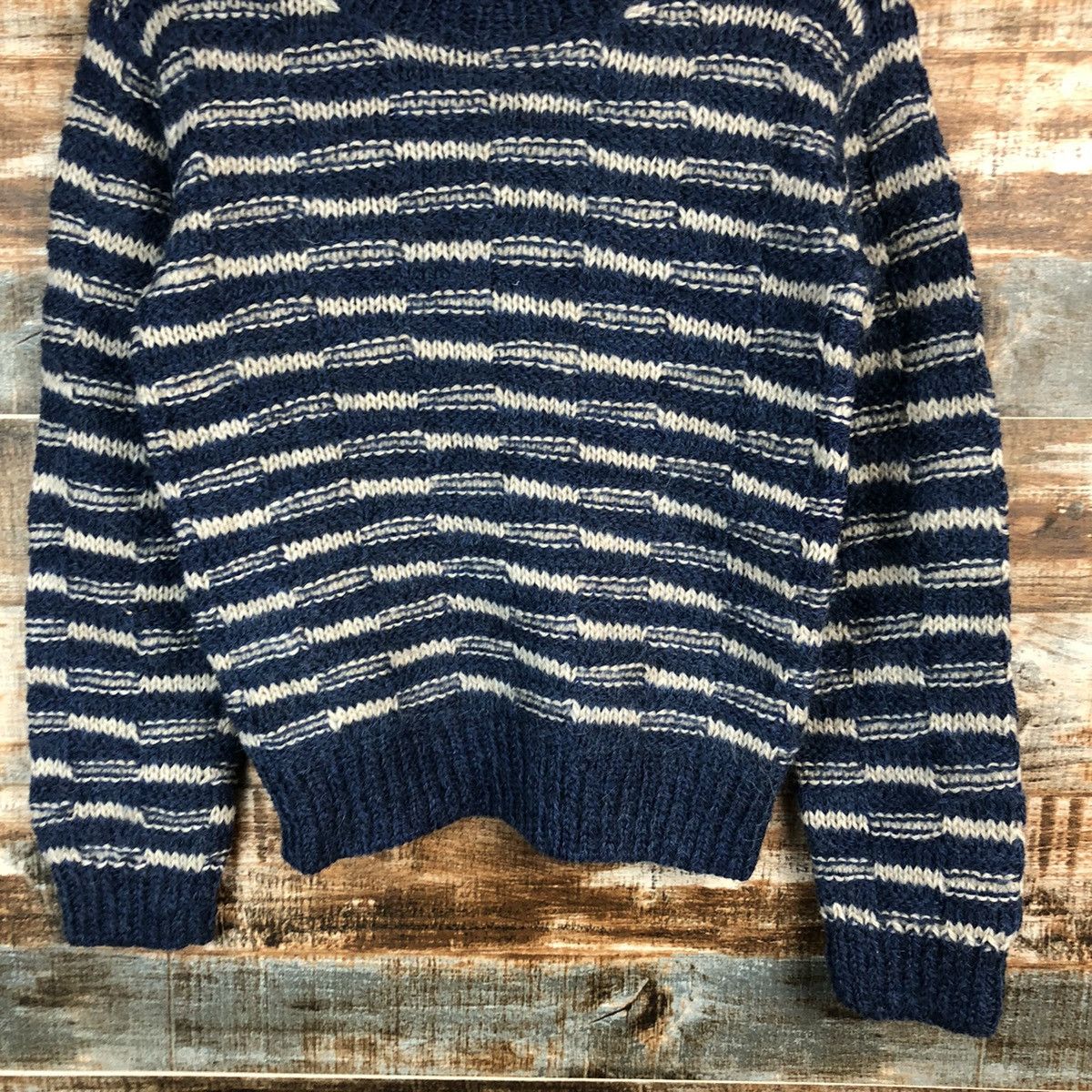 Homespun Knitwear Japan vintage Blue Knitwear #A1656 Size US XS / EU 42 / 0 - 6 Thumbnail