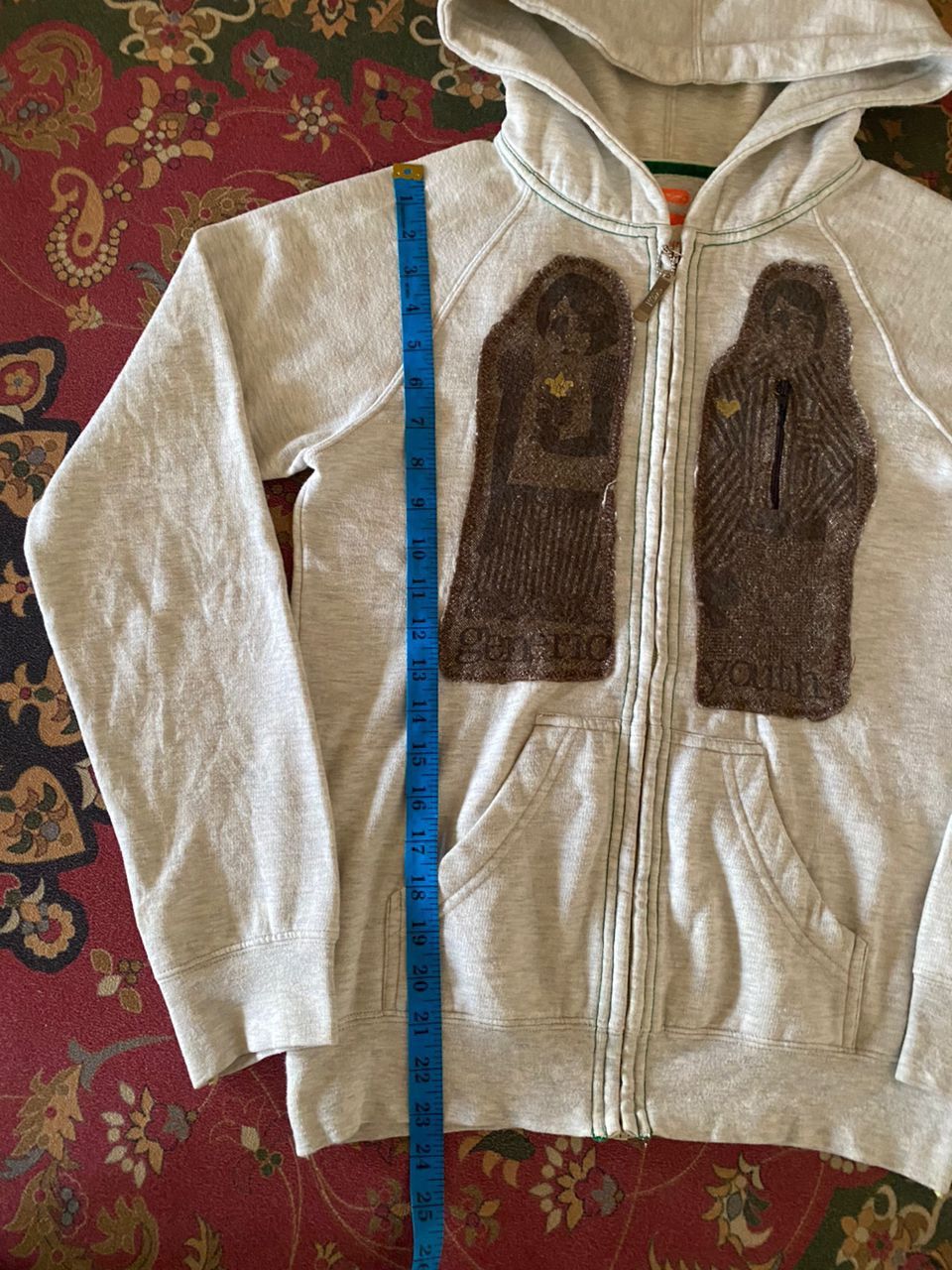 Hysteric Glamour × Vintage Vintage Generic Youth Zipper Hoodie Art Design Style Size US S / EU 44-46 / 1 - 16 Thumbnail