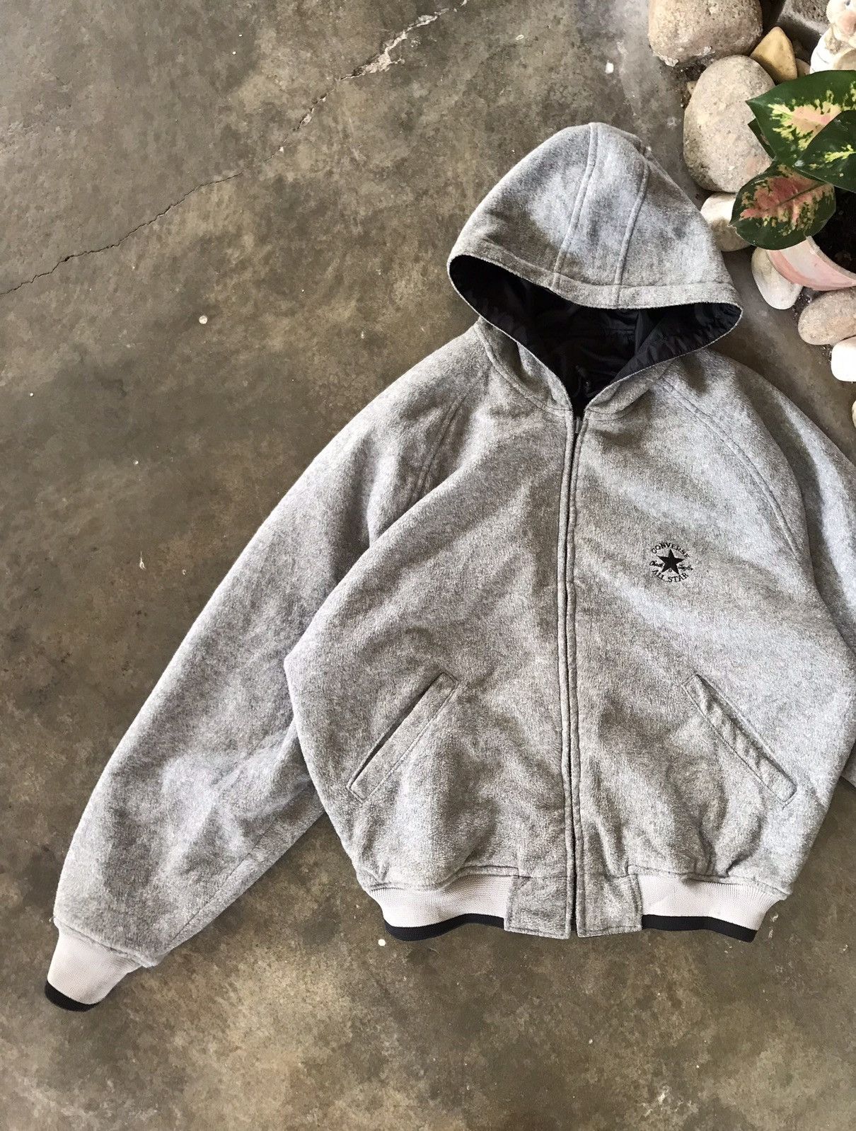 Converse BEST OFFER🔥VINTAGE Reversible Converse Boxy Hoddie 🔥 Size M / US 6-8 / IT 42-44 - 21 Thumbnail