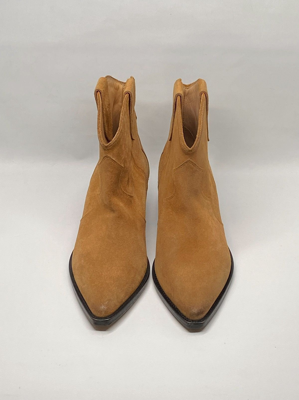 Isabel Marant Isabel Marant Dewina Suede Western Booties size 37 Size US 7 / IT 37 - 5 Thumbnail