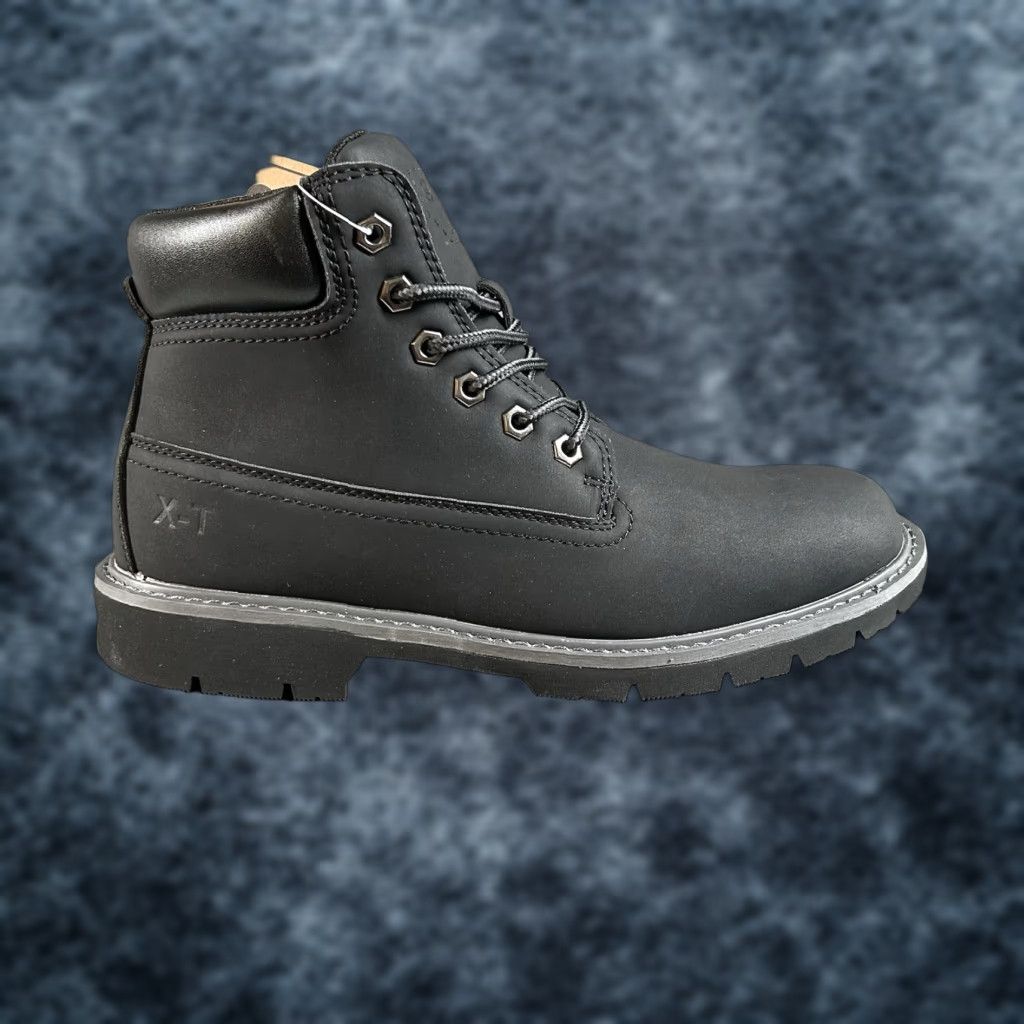 Vintage Hi-Tec Reznor Boots Mens Size 8.5 Black Soft Toe Workwear Casual Size US 9 / EU 42 - 1 Thumbnail