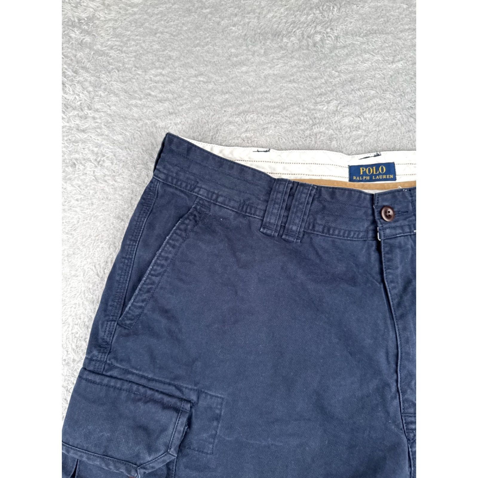 Polo Ralph Lauren Polo Ralph Lauren Shorts Men 38 Cargo 100% Cotton Twill Hiking Camp 37x10 Blue Size US M / EU 48-50 / 2 - 4 Thumbnail