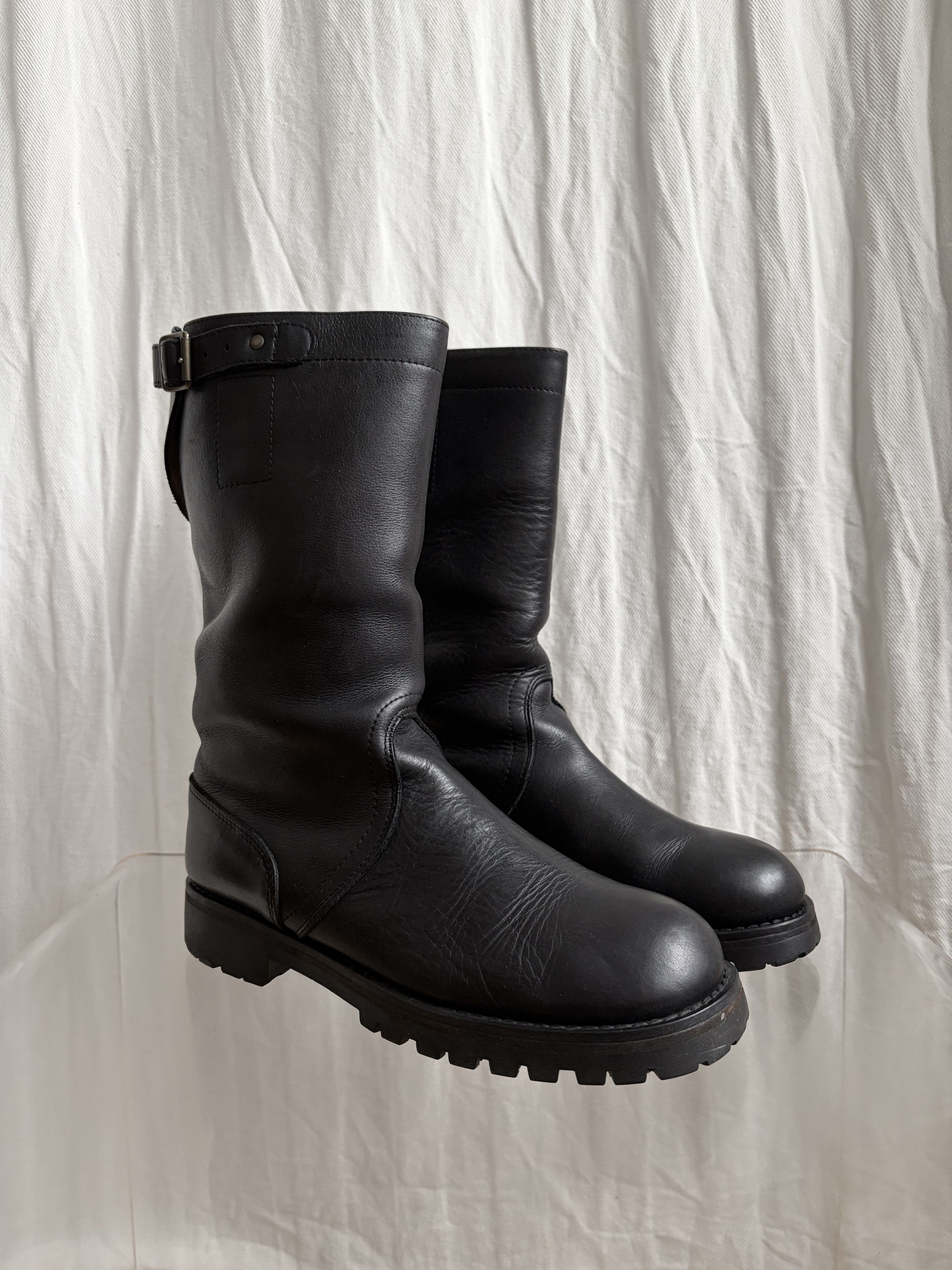 Ann Demeulemeester AW05 Runway Engineer Boots Size US 7 / EU 40 - 1 Thumbnail