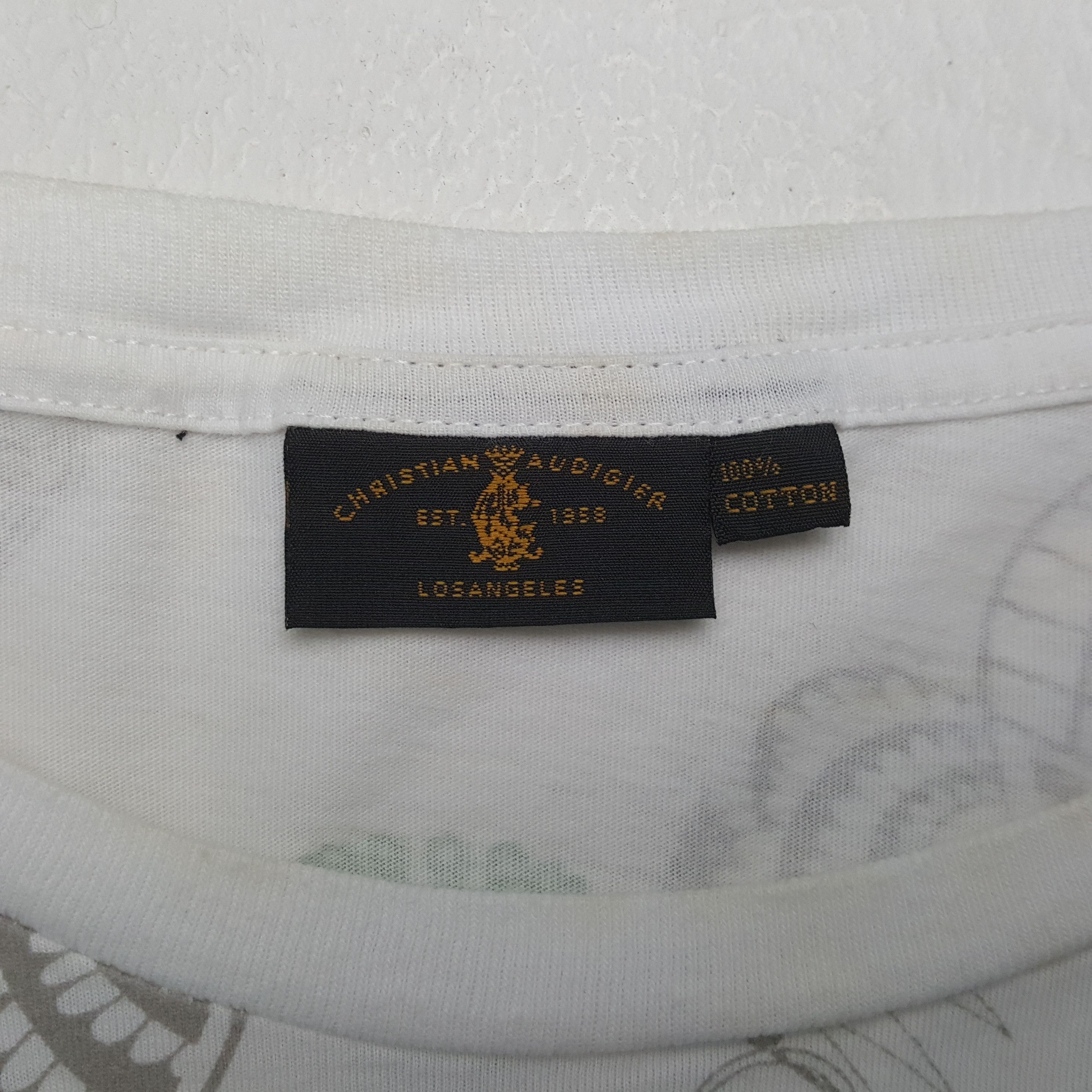 Christian Audigier Vintage Christian Audigier Designer Brand T-shirt RR9 Size L / US 10 / IT 46 - 5 Thumbnail